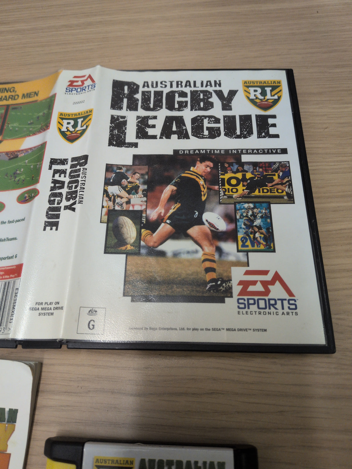 Australian Rugby League Sega Mega Drive game