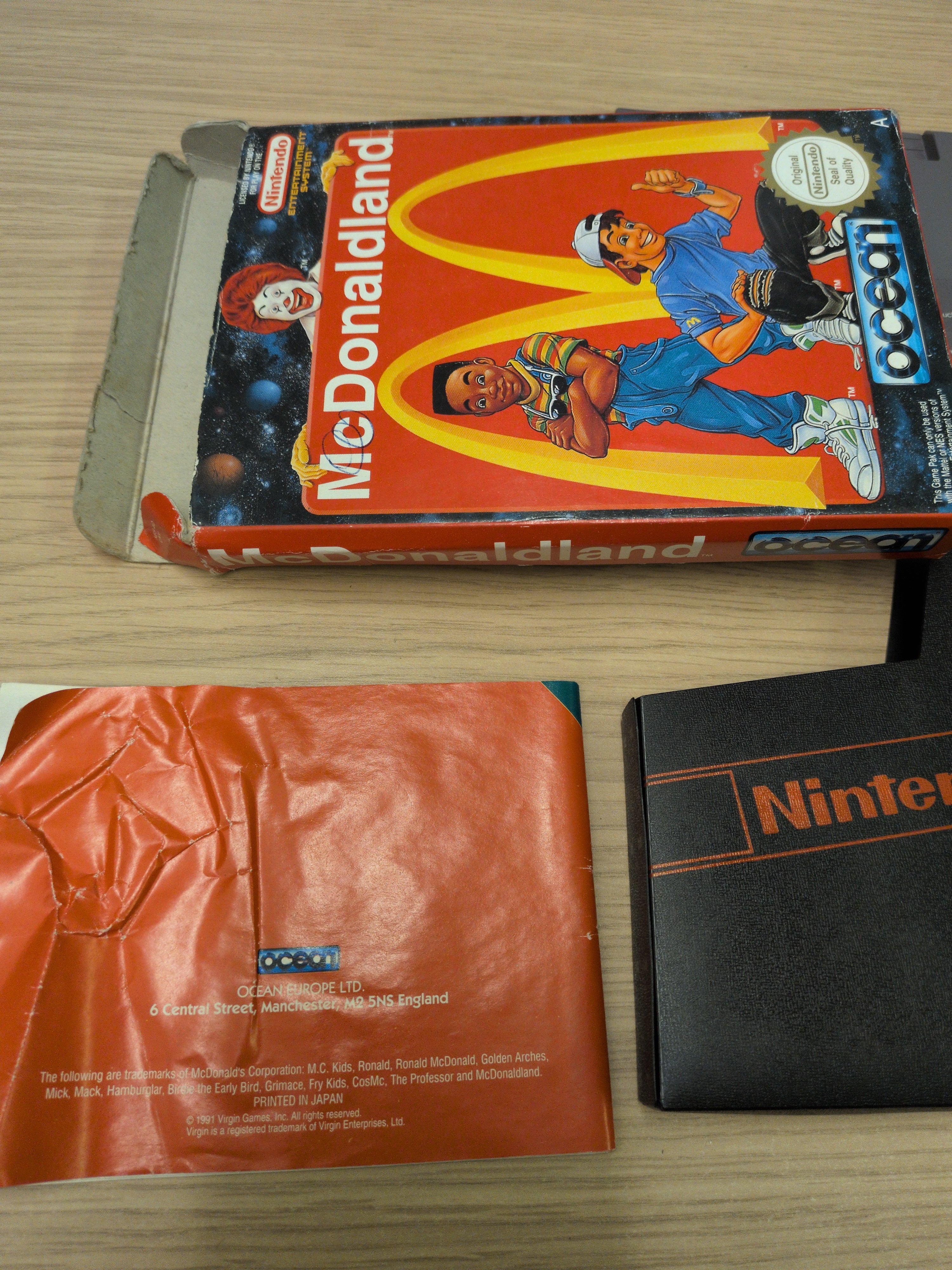 Mcdonaldland Nintendo NES game