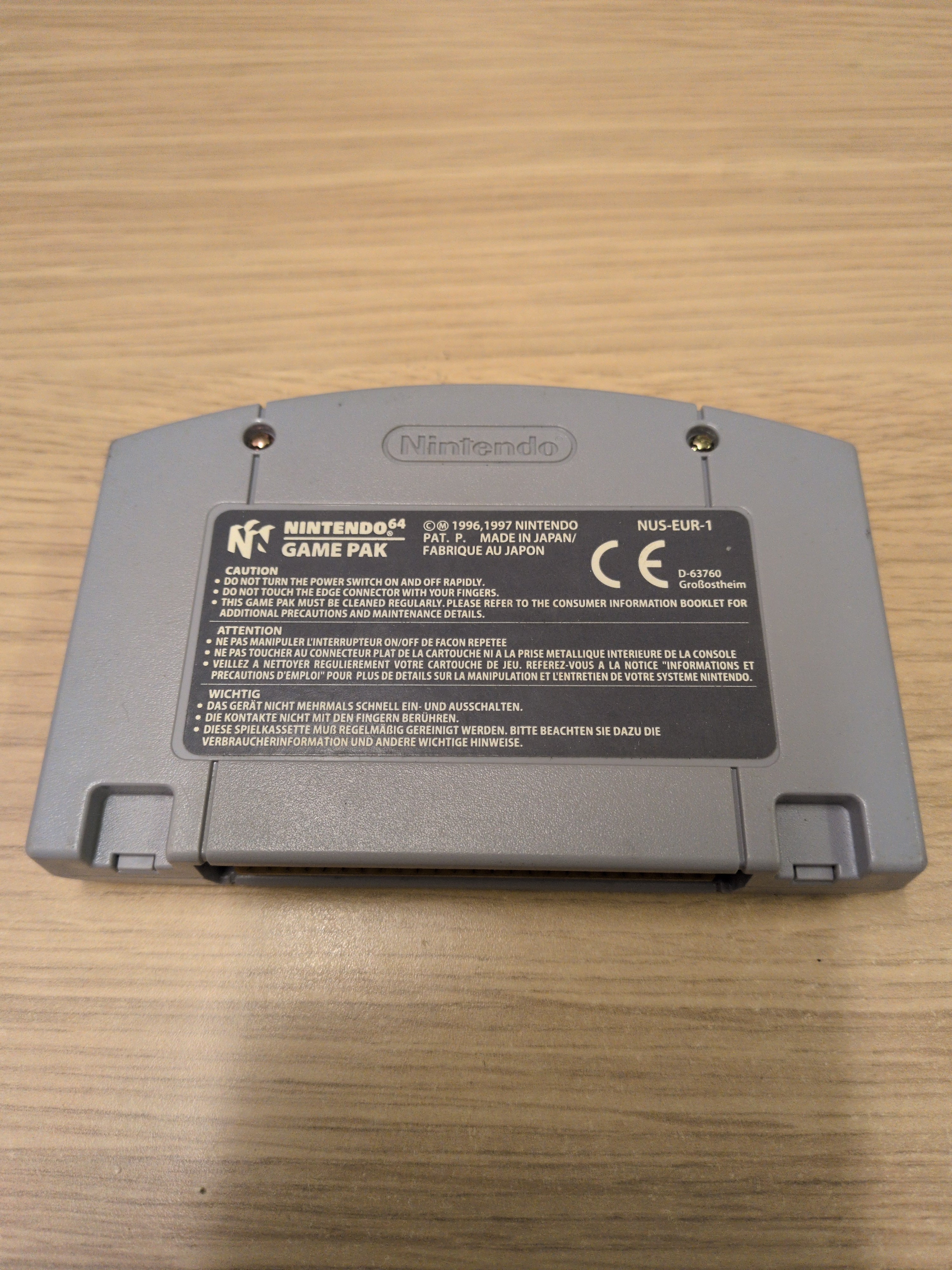 Pokemon Snap Nintendo N64 game Cart Only
