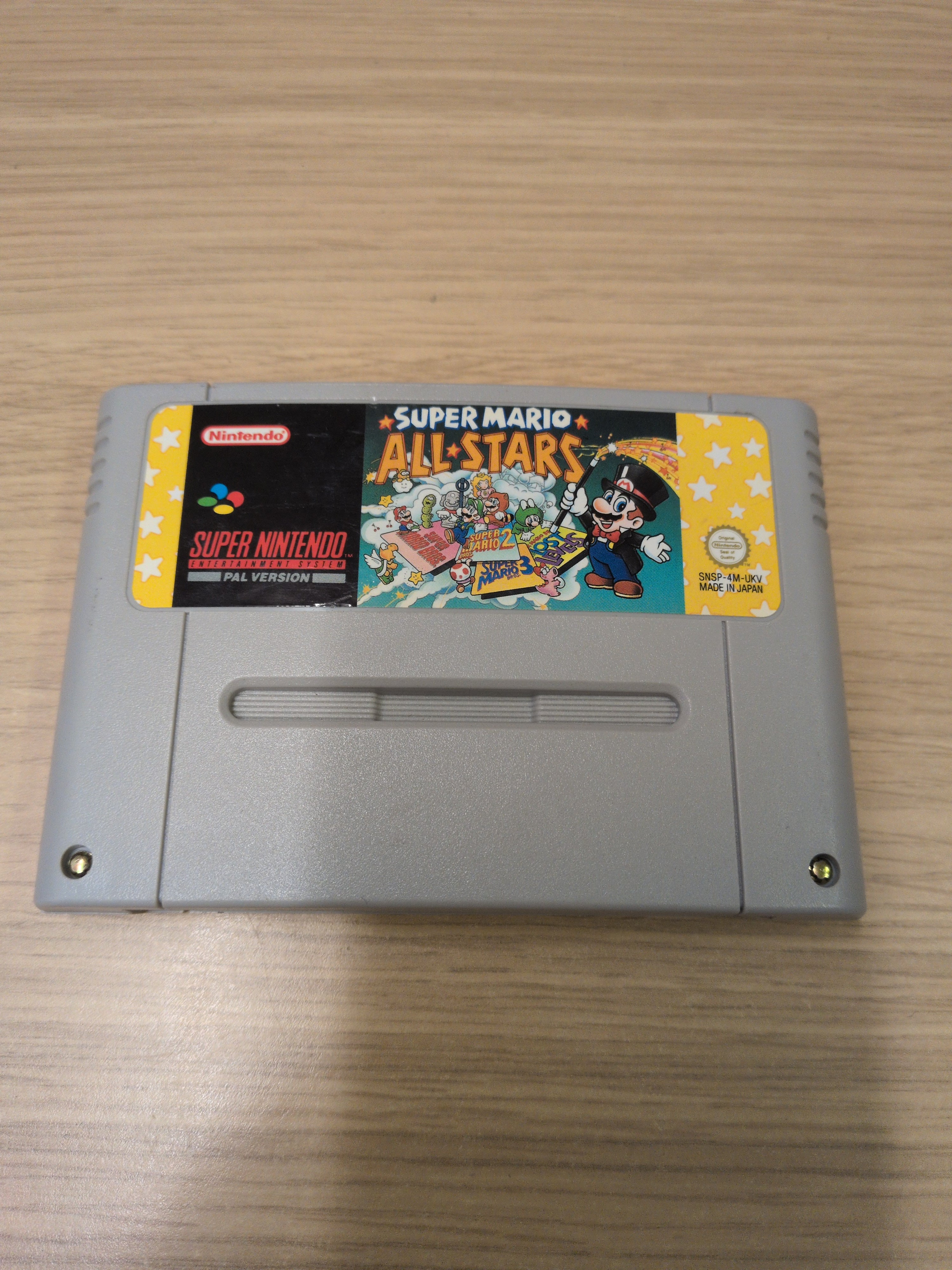Super Mario All Stars Super Nintendo SNES game Cart Only