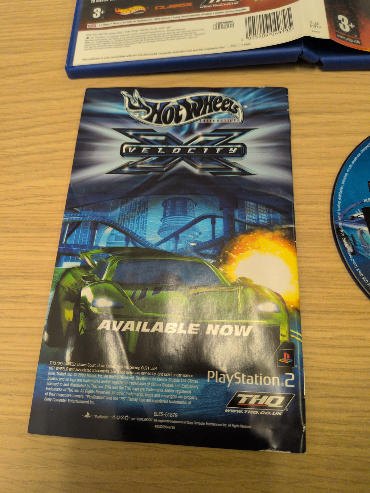 Hot Wheels World Race Sony PS2 game