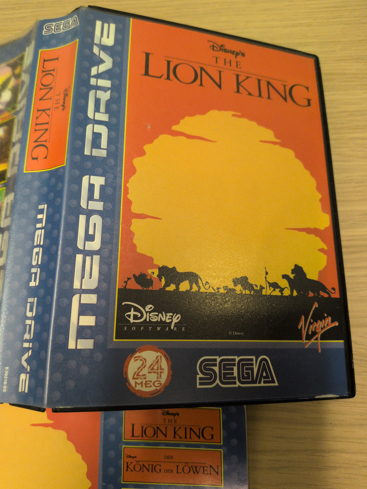 The Lion king (Disney's) Sega Mega Drive game