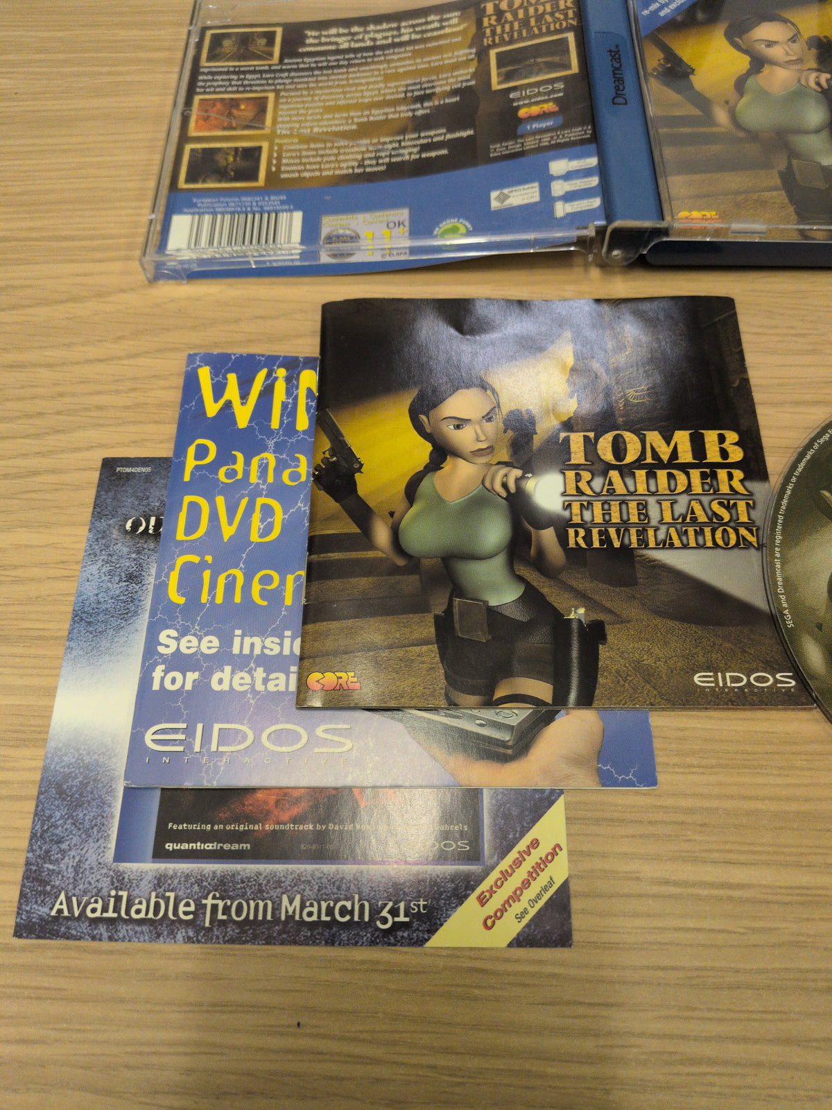 Tomb Raider: The Last Revelation Sega Dreamcast game