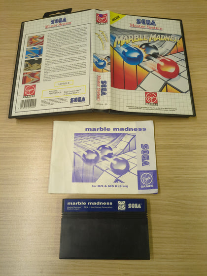Marble Madness Sega Master System game