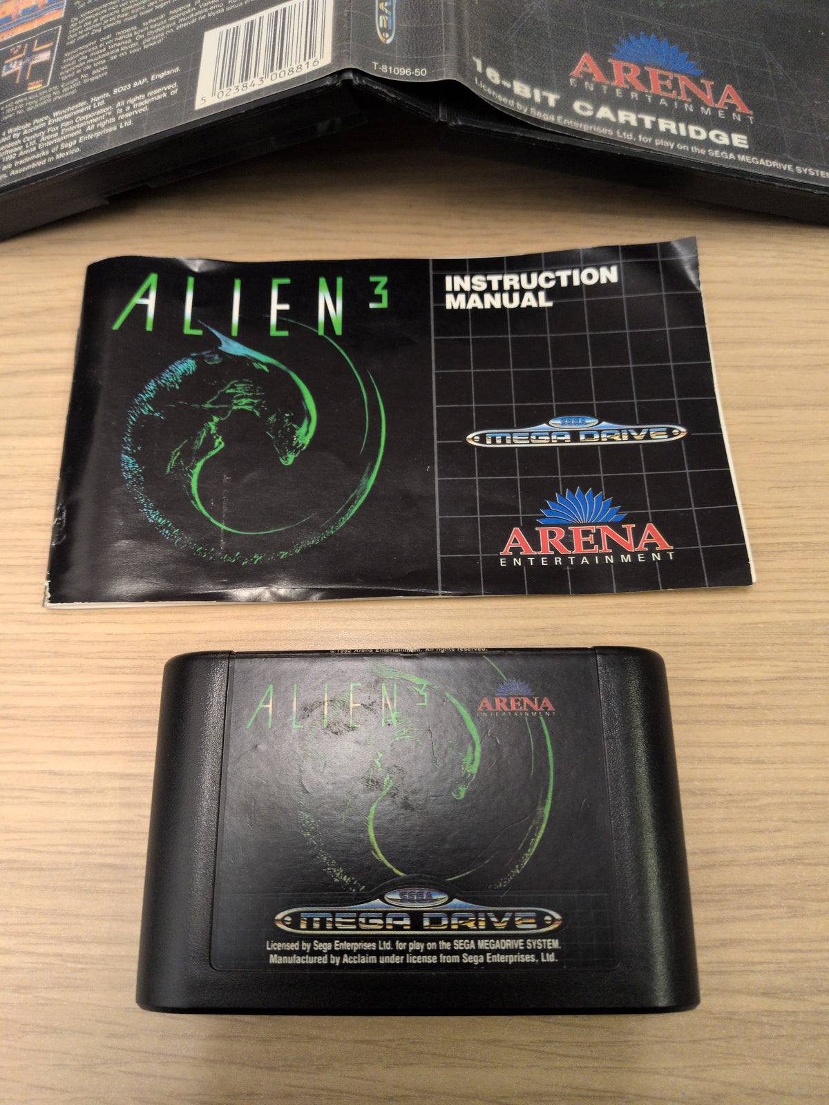 Alien 3 Sega Mega Drive game