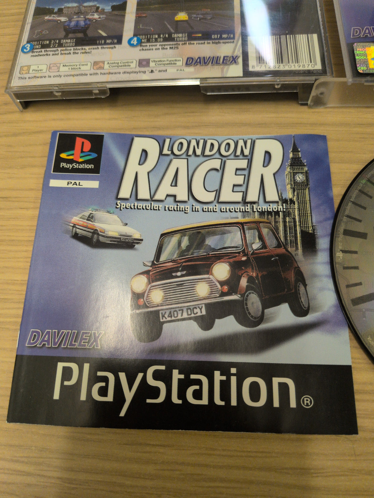 London Racer Sony PS1 game