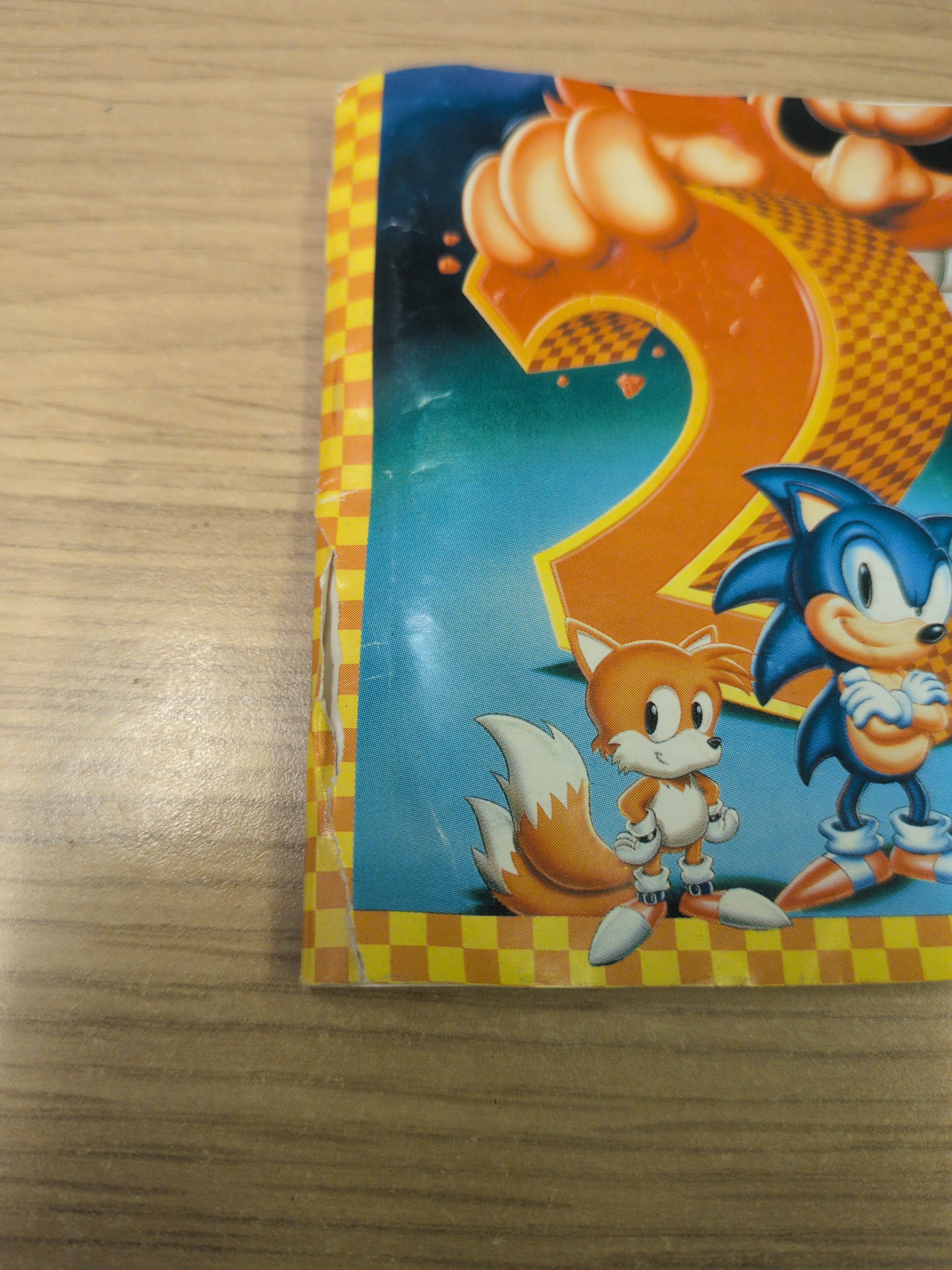 Sonic The Hedgehog 2 Sega Mega Drive game