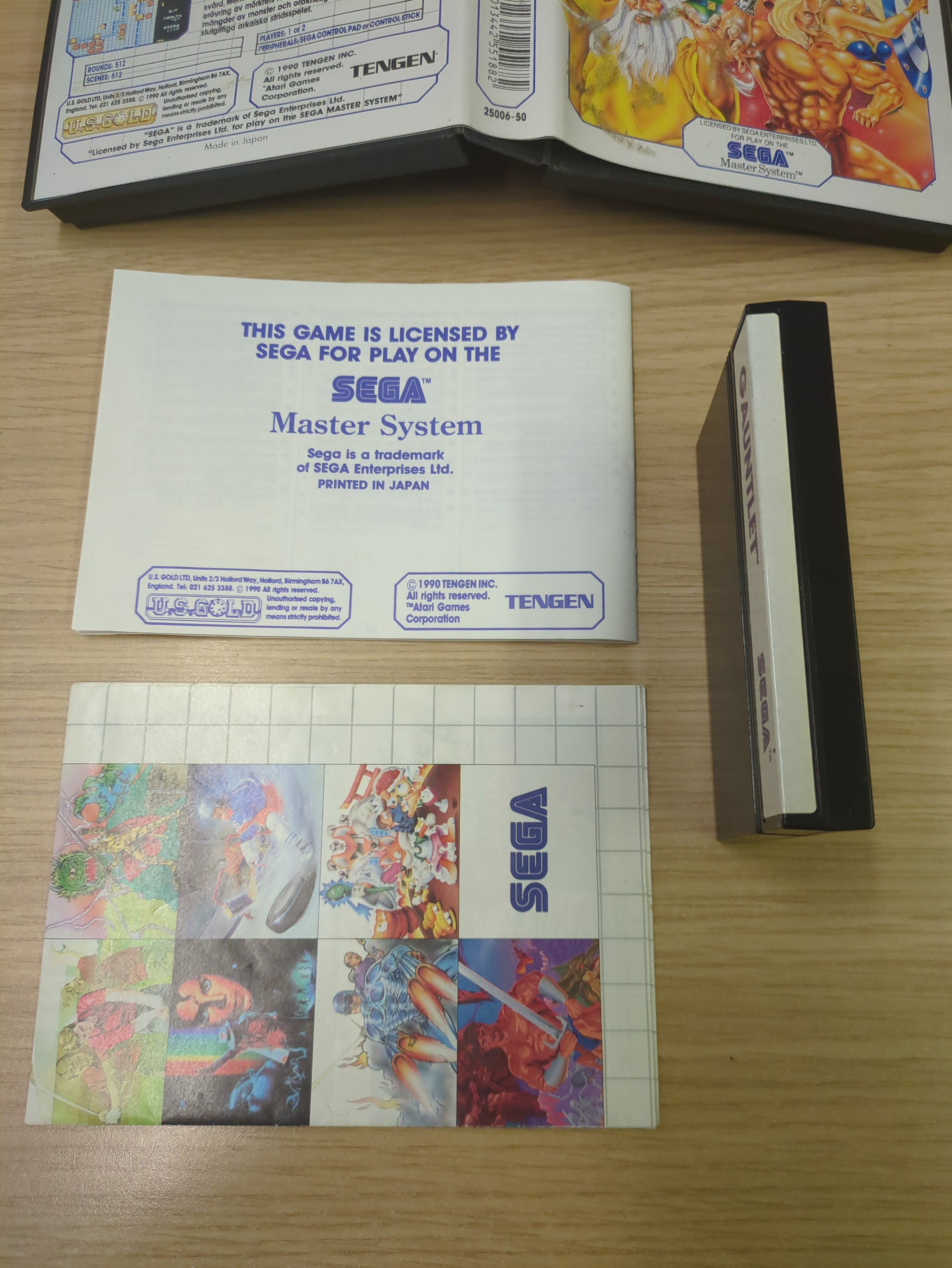 Gauntlet Sega Master System game