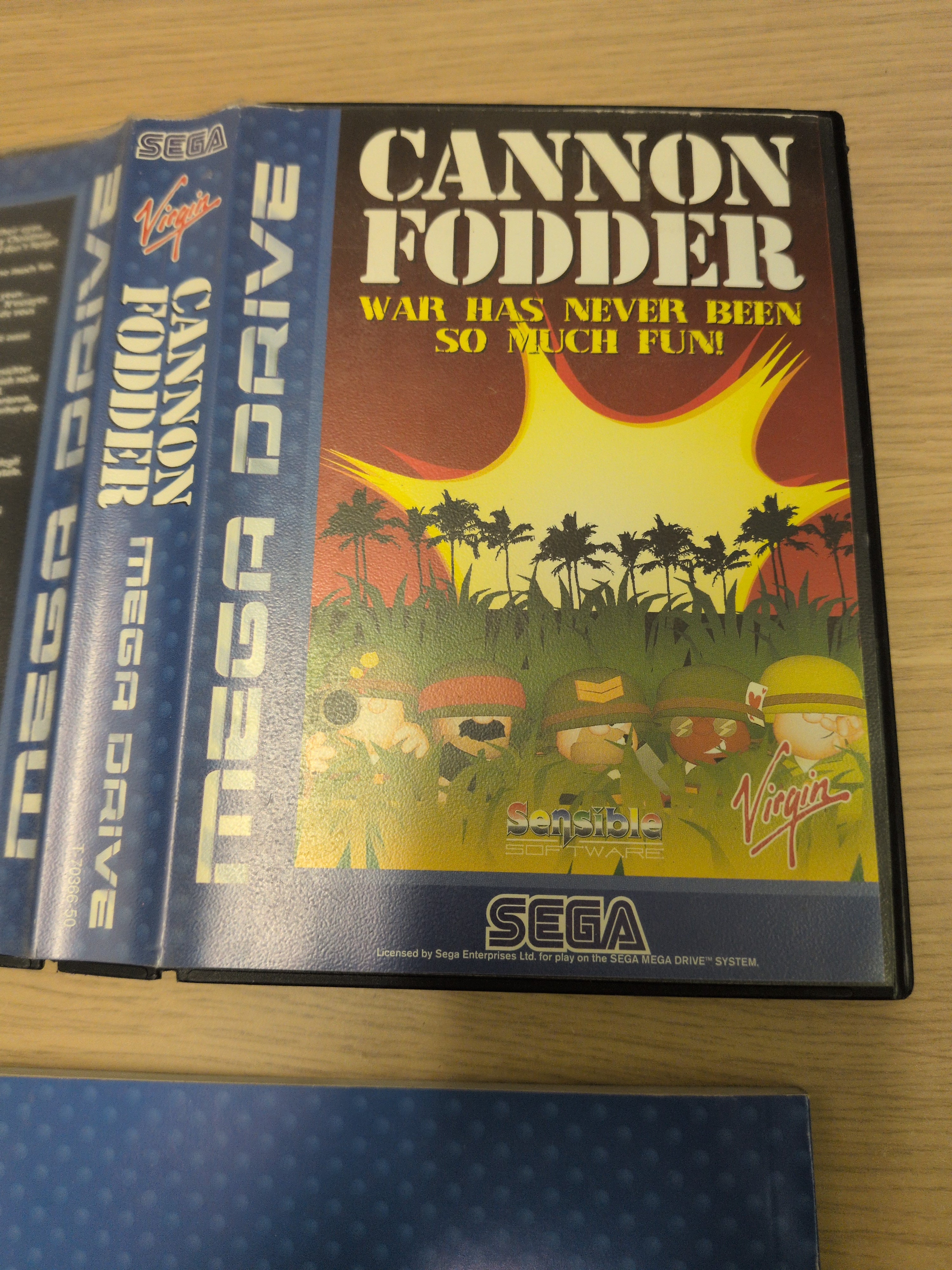Cannon Fodder Sega Mega Drive game
