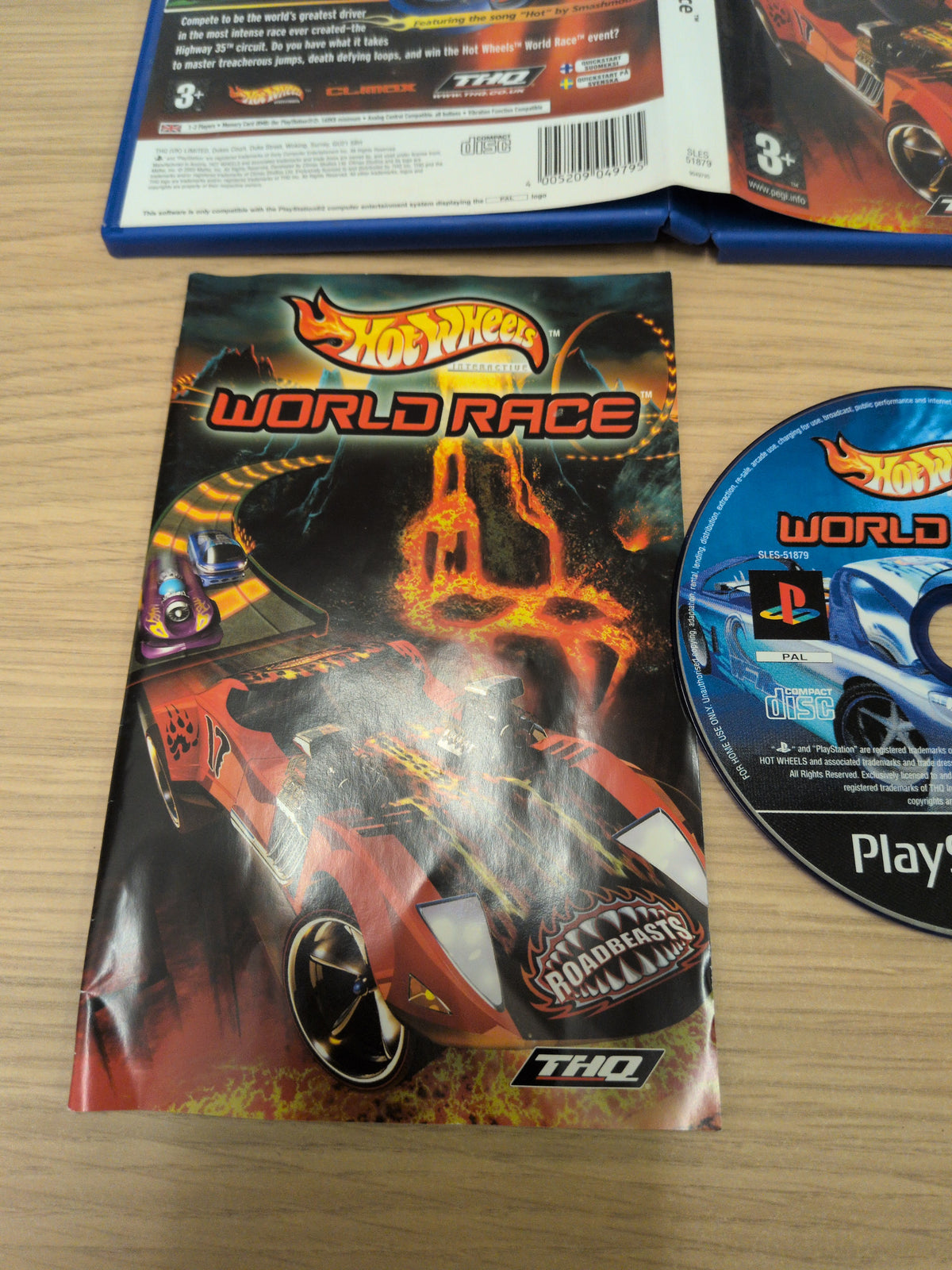 Hot Wheels World Race Sony PS2 game