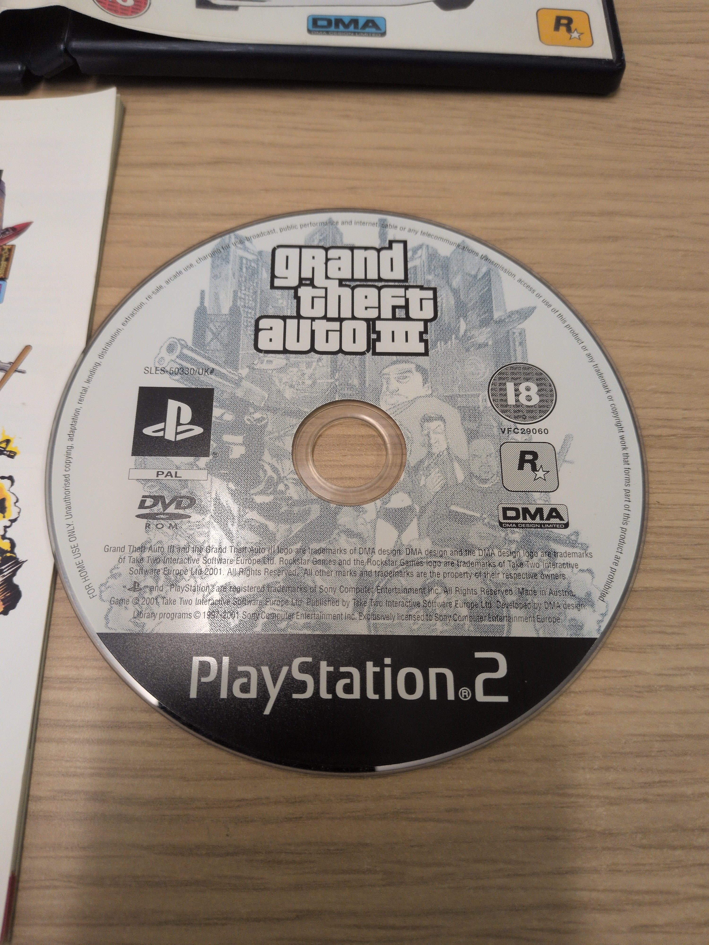 Grand Theft Auto III Sony PS2 game