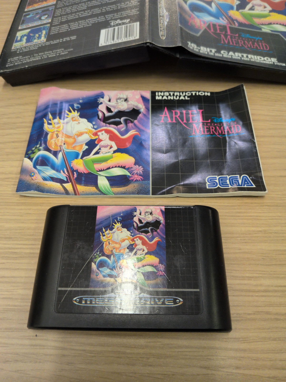 Ariel: The Little Mermaid (Disney's) Sega Mega Drive game