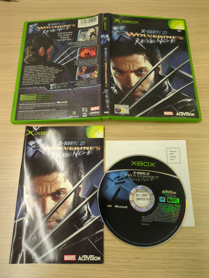 X-men 2: Wolverine's Revenge original Xbox game