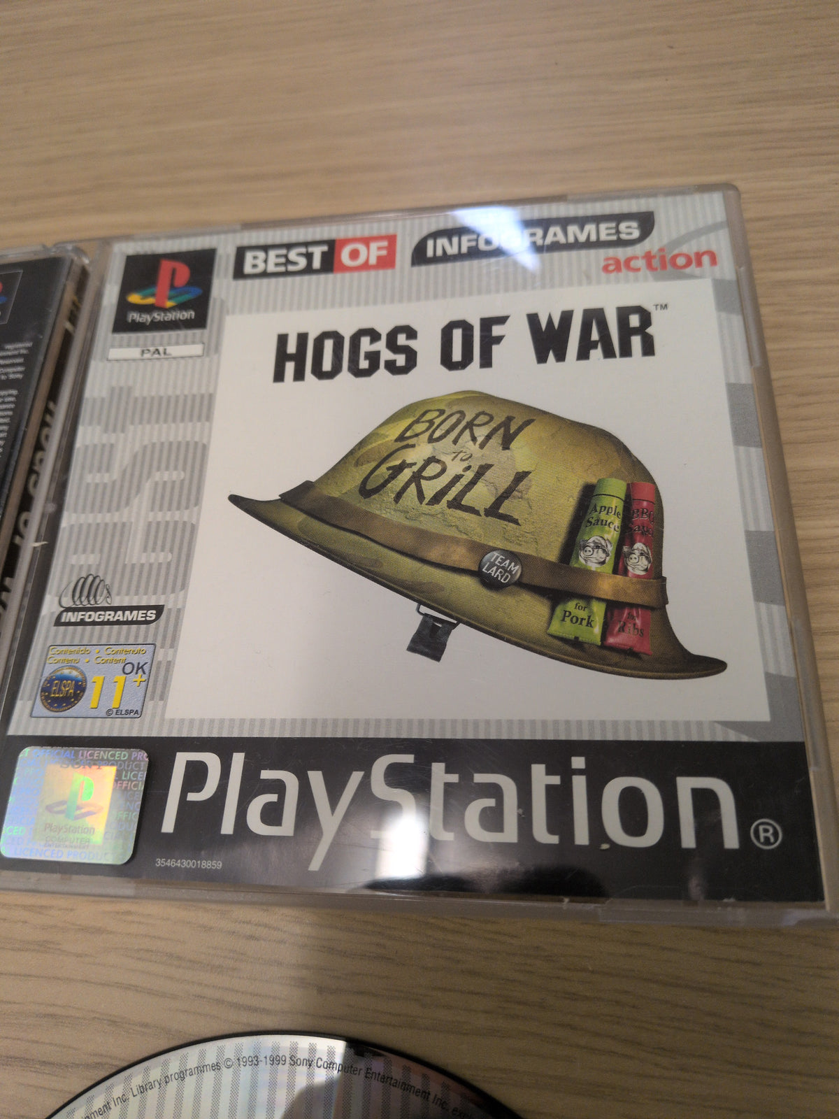 Hogs of War (Best of Infogrames) Sony PS1 game