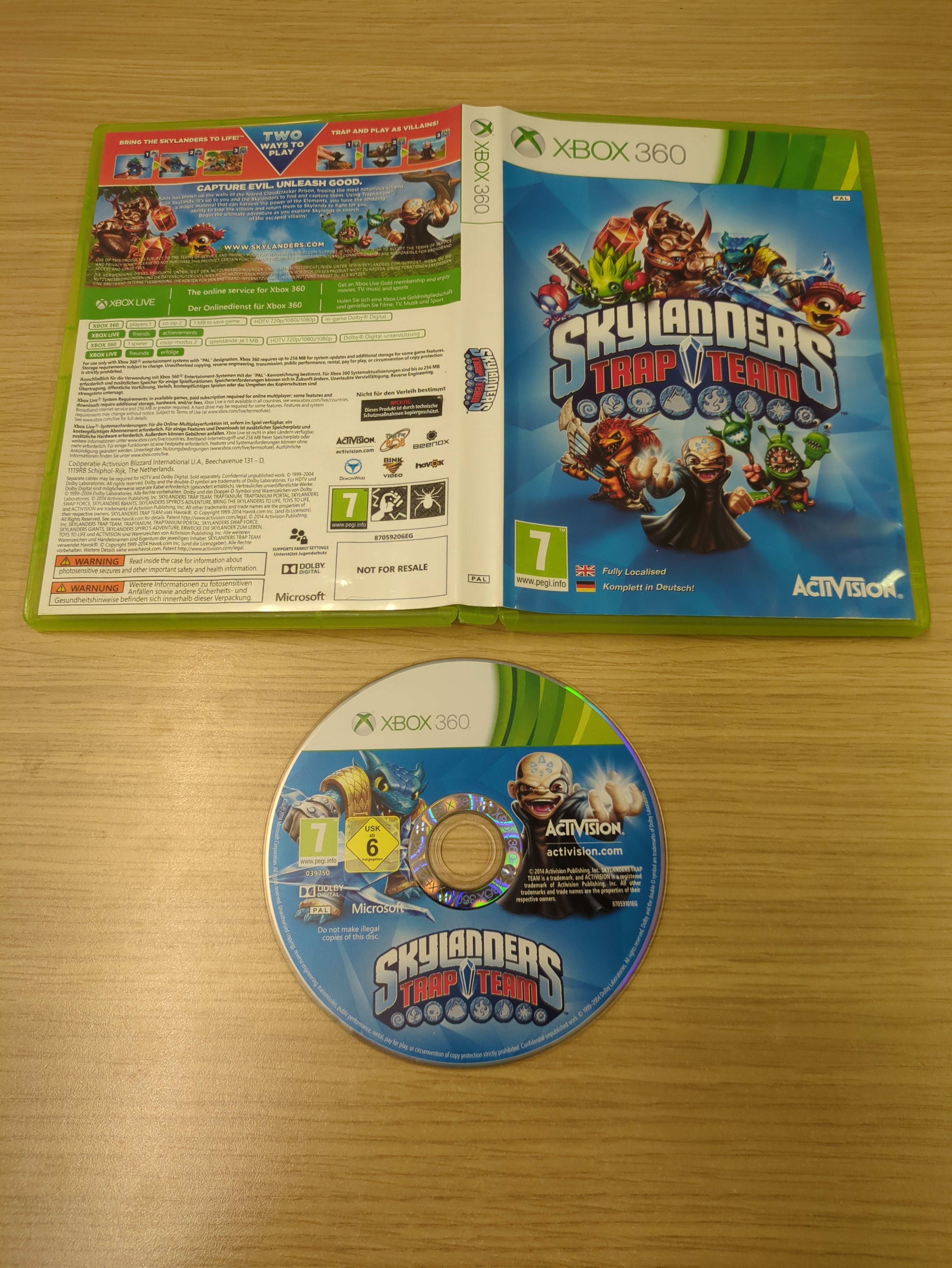 Skylanders Trap Team Xbox 360 game