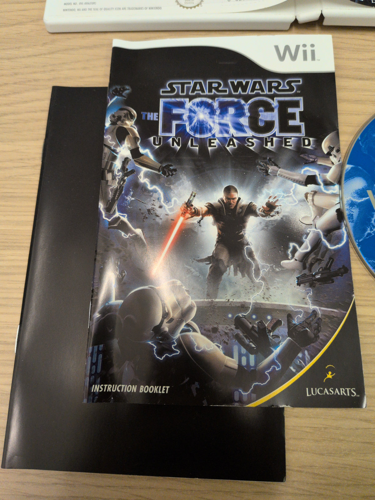 Star Wars: The Force Unleashed Nintendo Wii Game