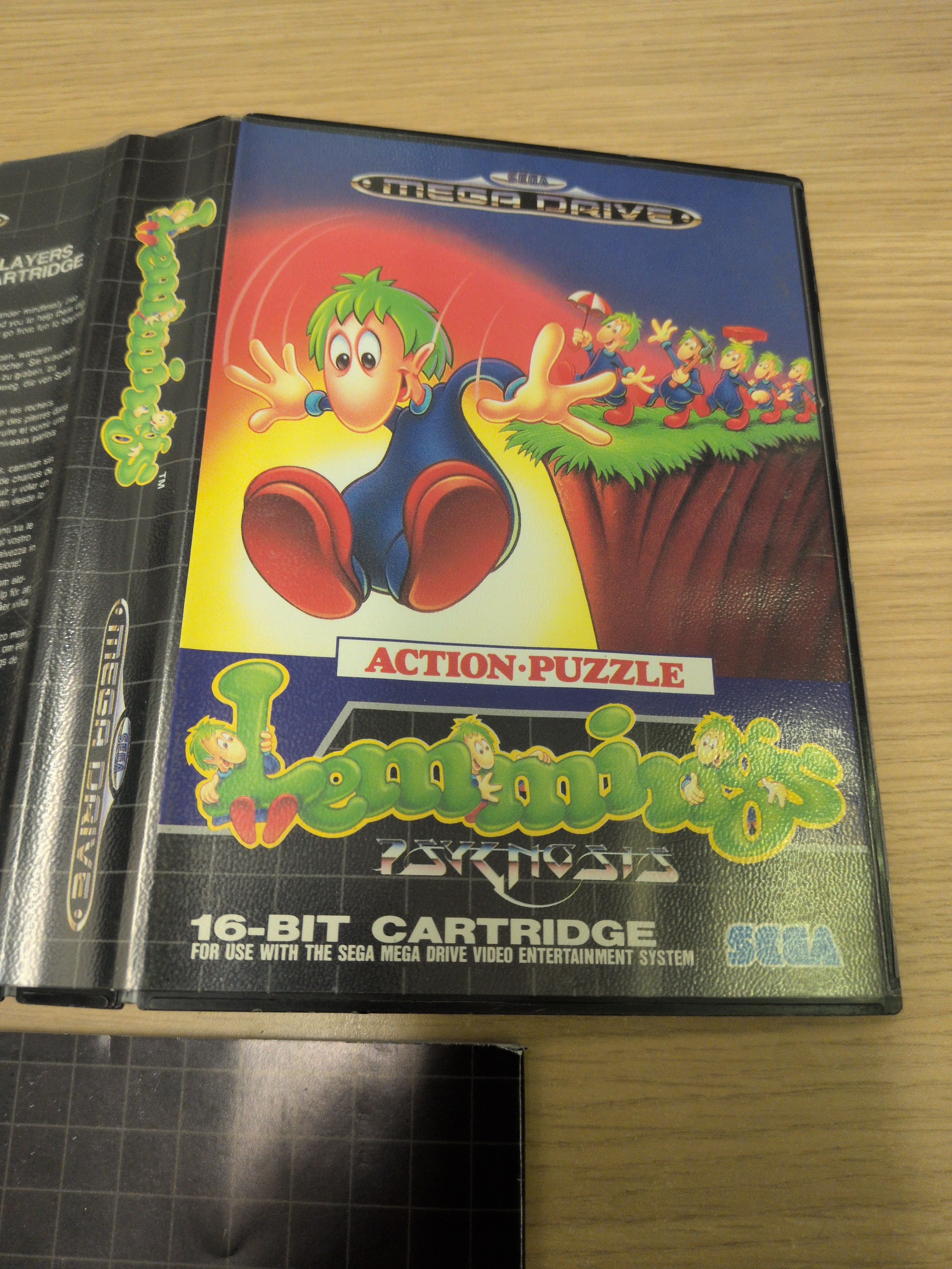 Lemmings Sega Mega Drive game
