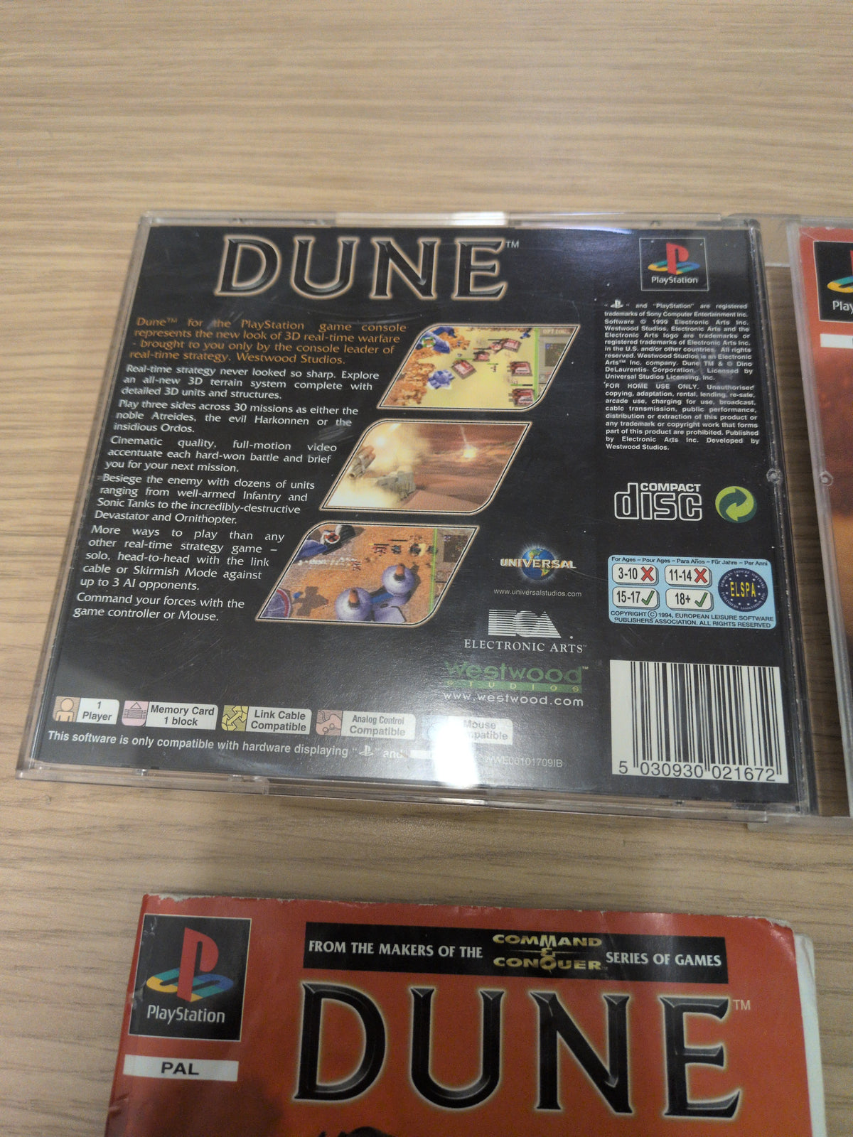 Dune Sony PS1 game