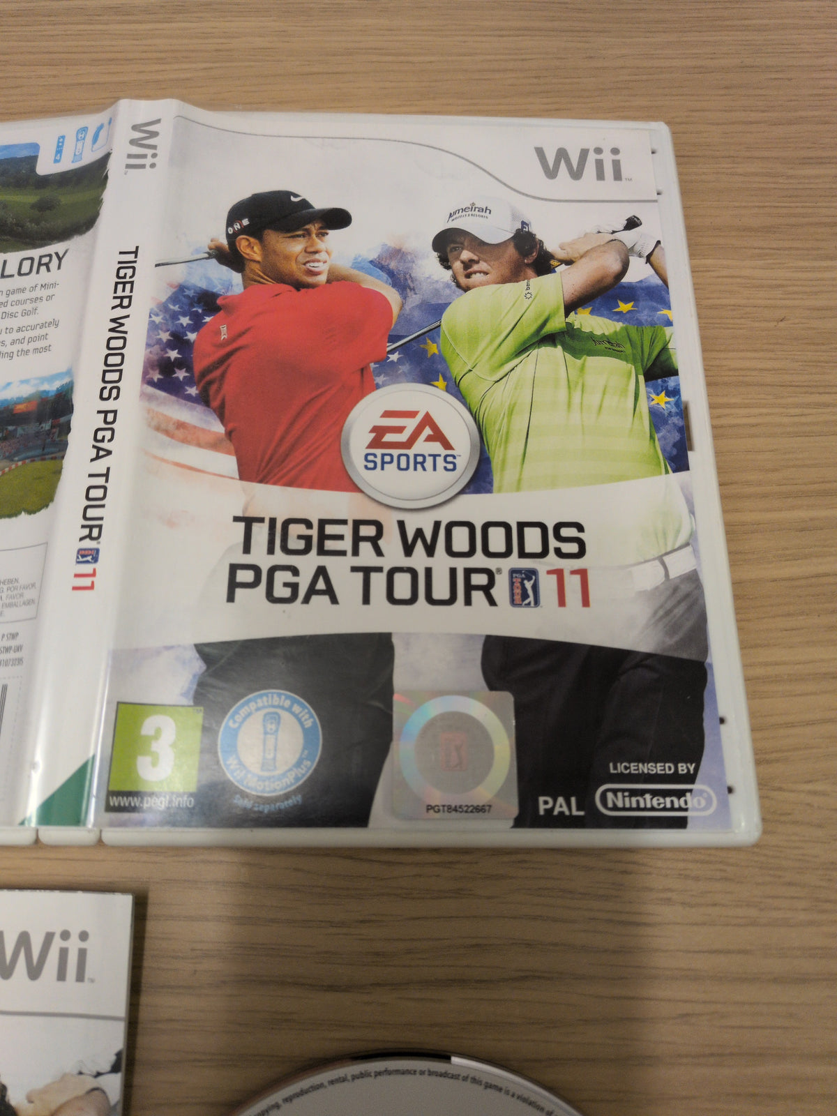 Tiger Woods PGA Tour 11 Nintendo Wii game