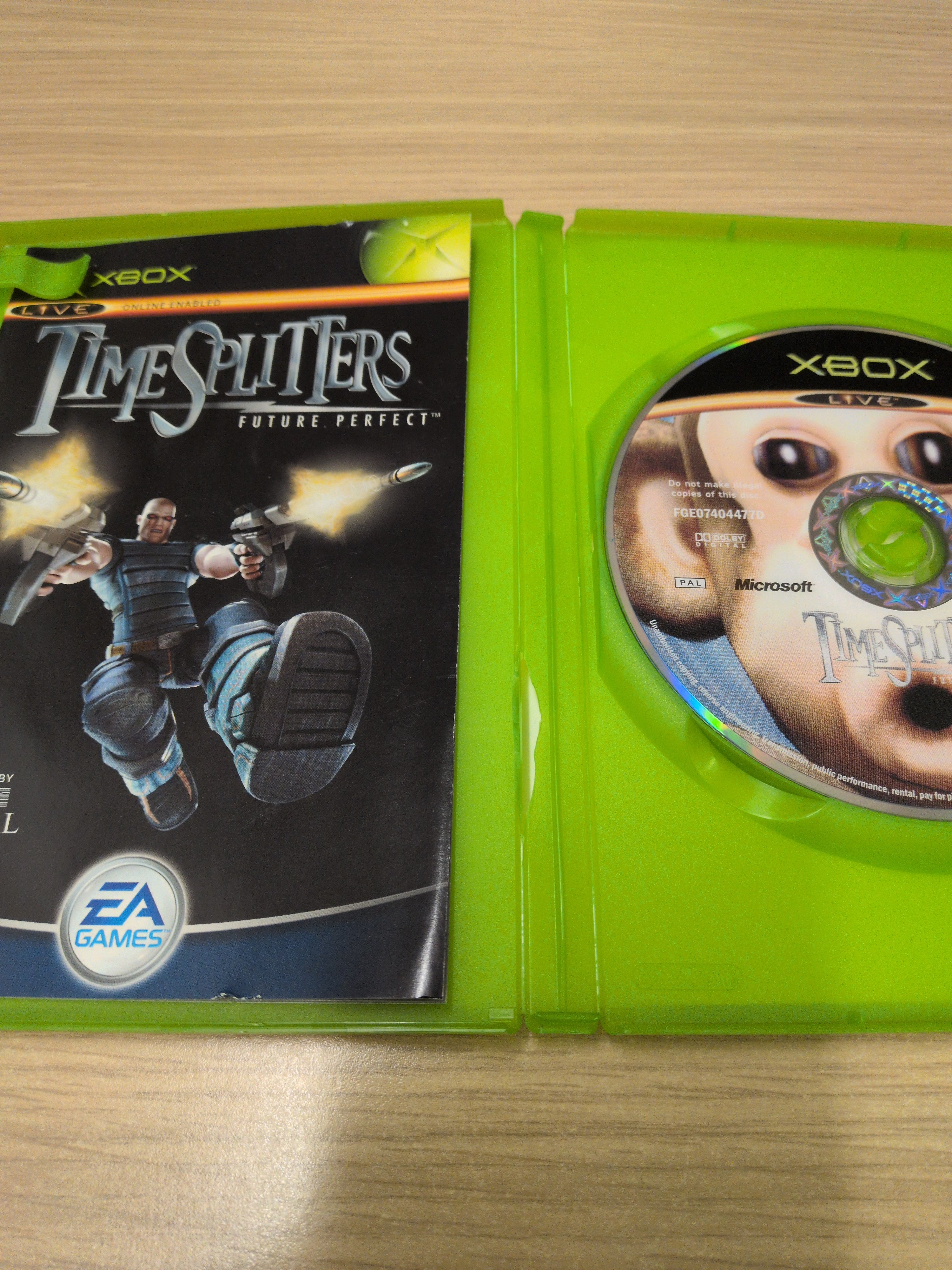 Timesplitters: Future Perfect original Xbox
