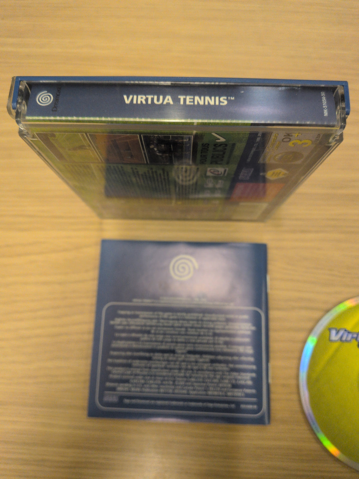 Virtua Tennis Sega dreamcast game