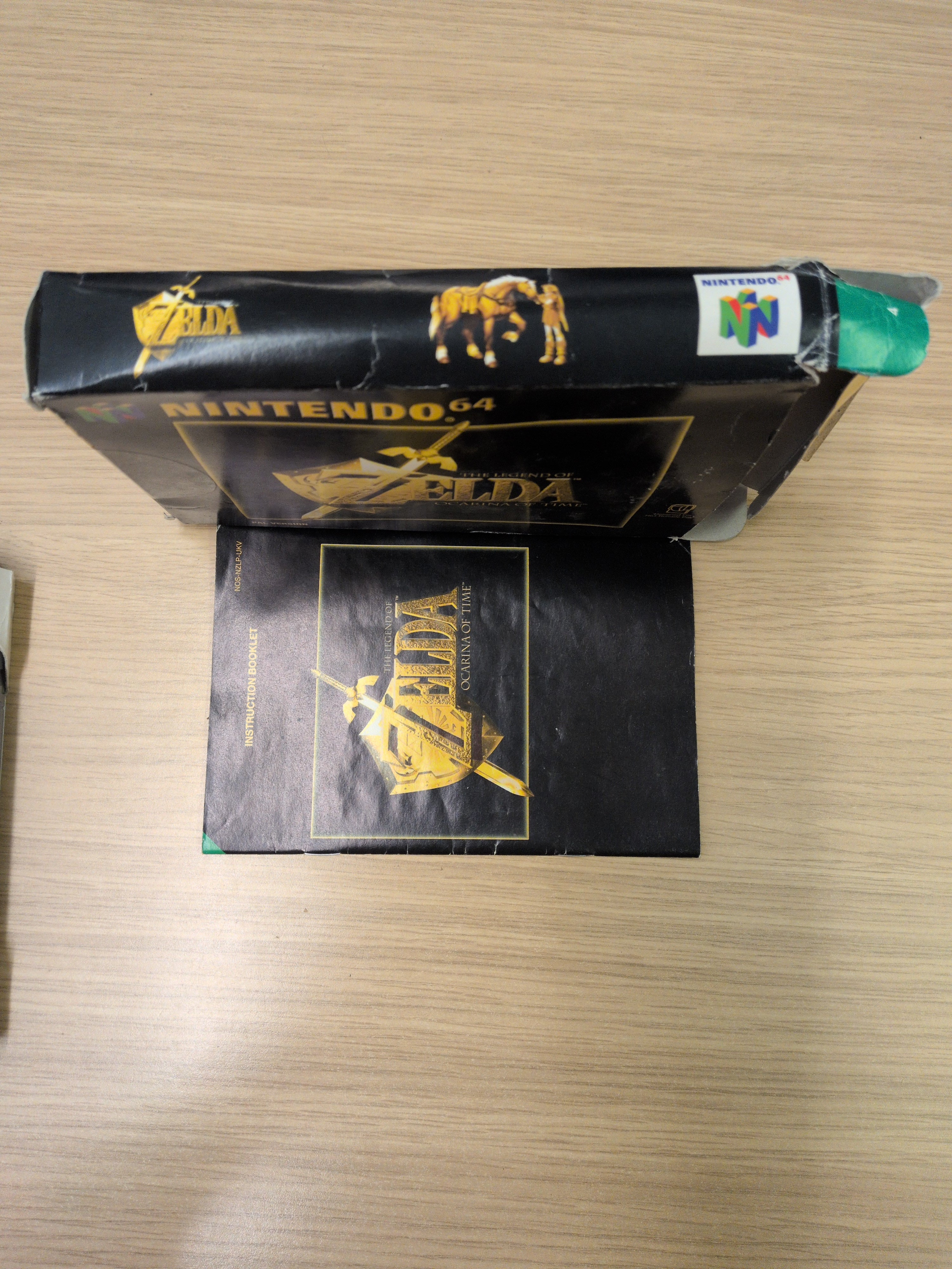 The Legend of Zelda Ocarina of Time Nintendo N64 game