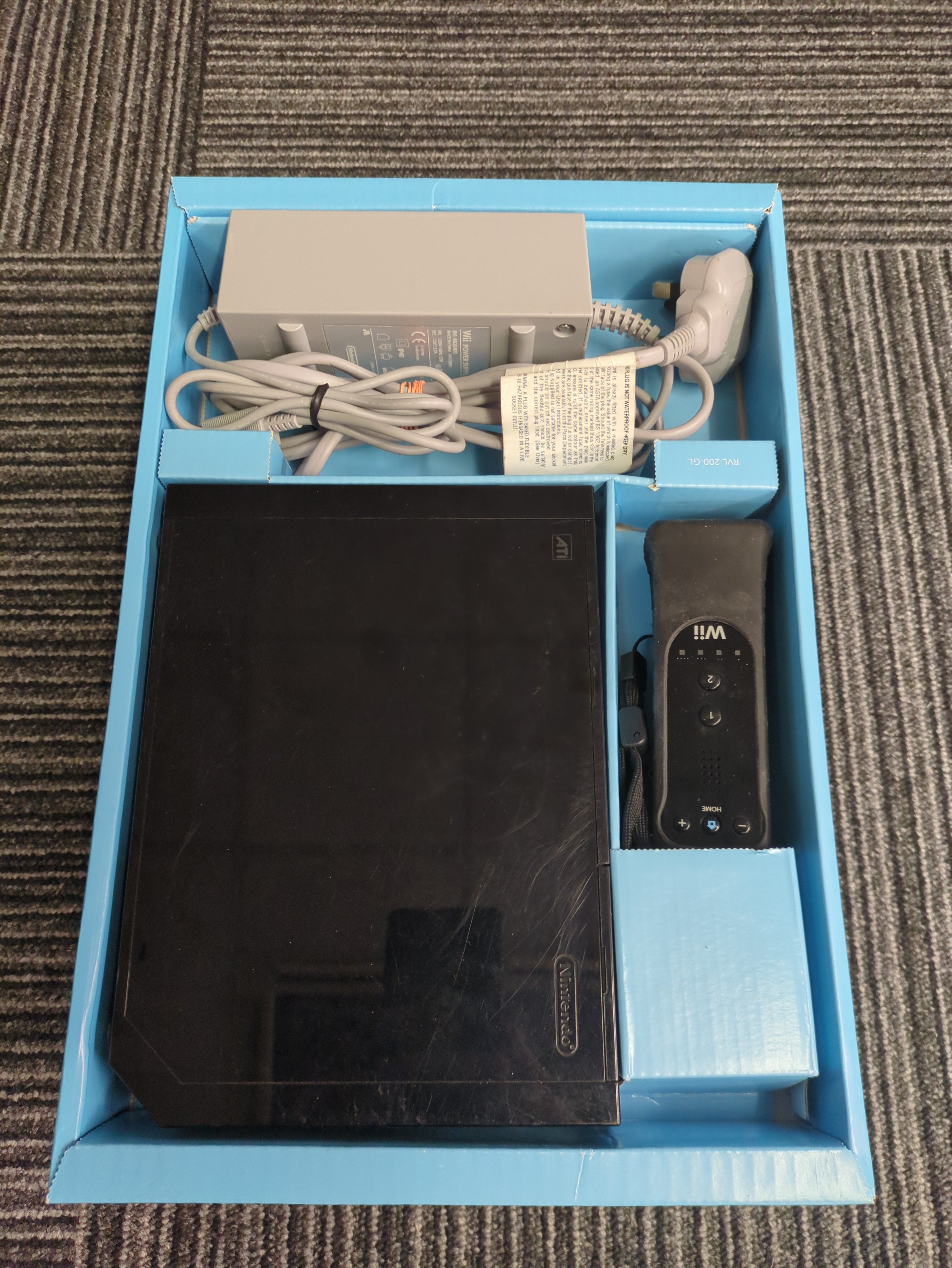 Wii Sports Resort Pak Console Black Nintendo Wii