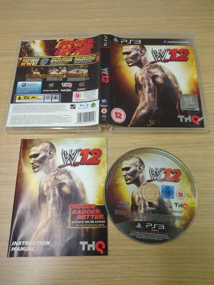WWE '12 Sony PS3 game
