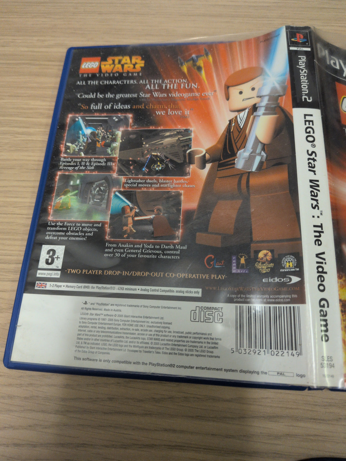 LEGO Star Wars The Video Game Sony PS2 game