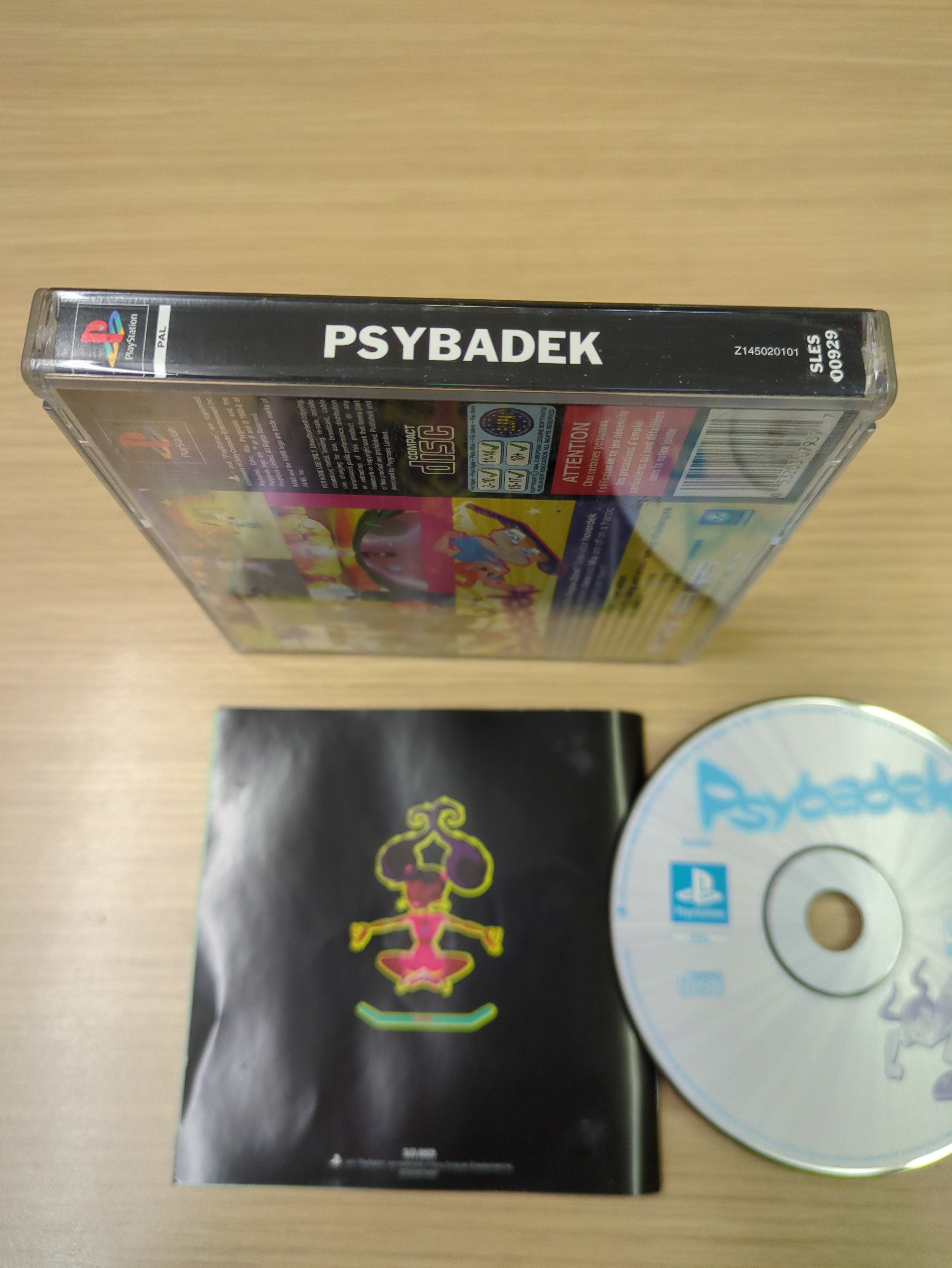 Psybadek Sony PS1 game