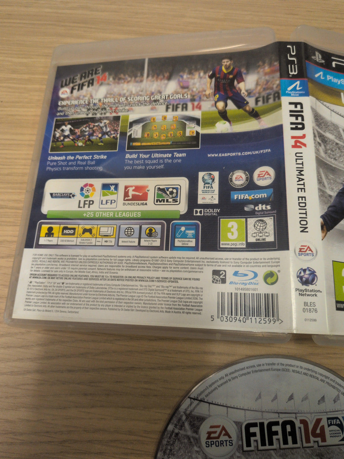 FIFA 14 Ultimate Edition Sony PS3 game