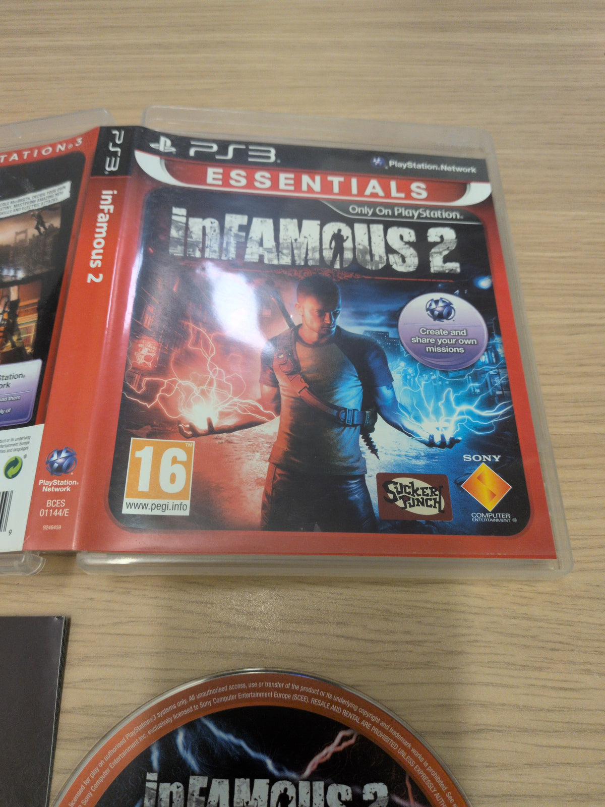 Infamous 2 Essentials Sony PS3 game