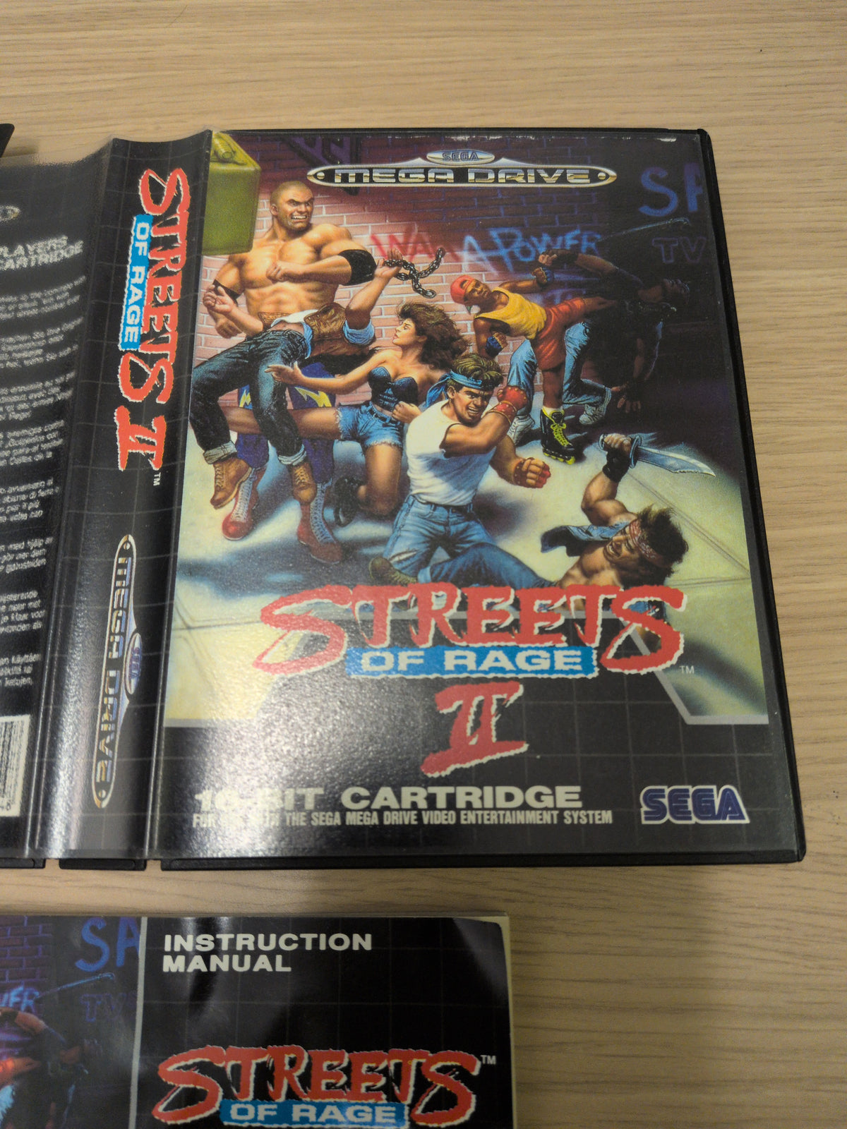 Streets of Rage II Sega Mega Drive game