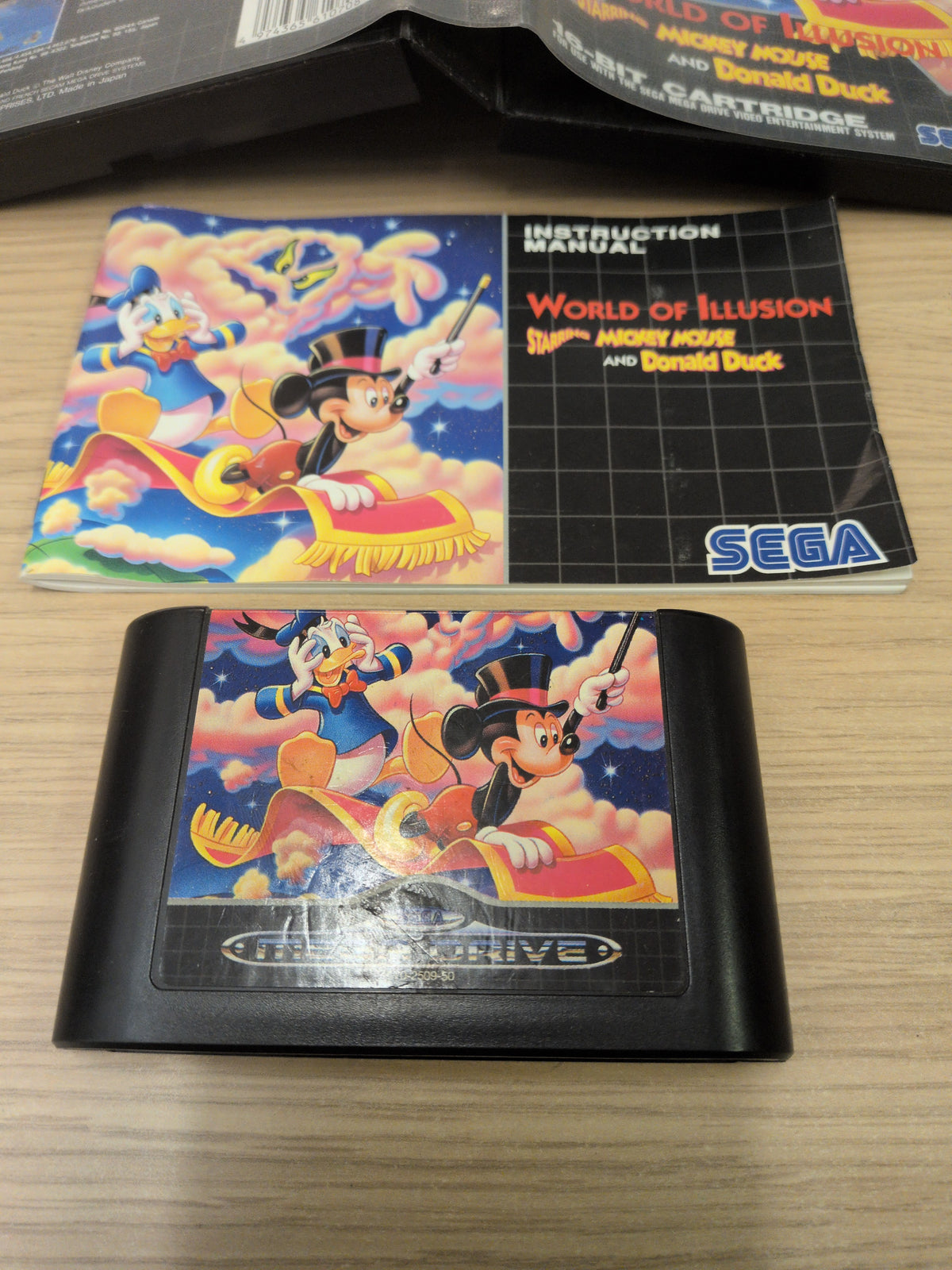World of Illusion starring Mickey Mouse and Donald Duck (Disney's) Sega Mega Drive game
