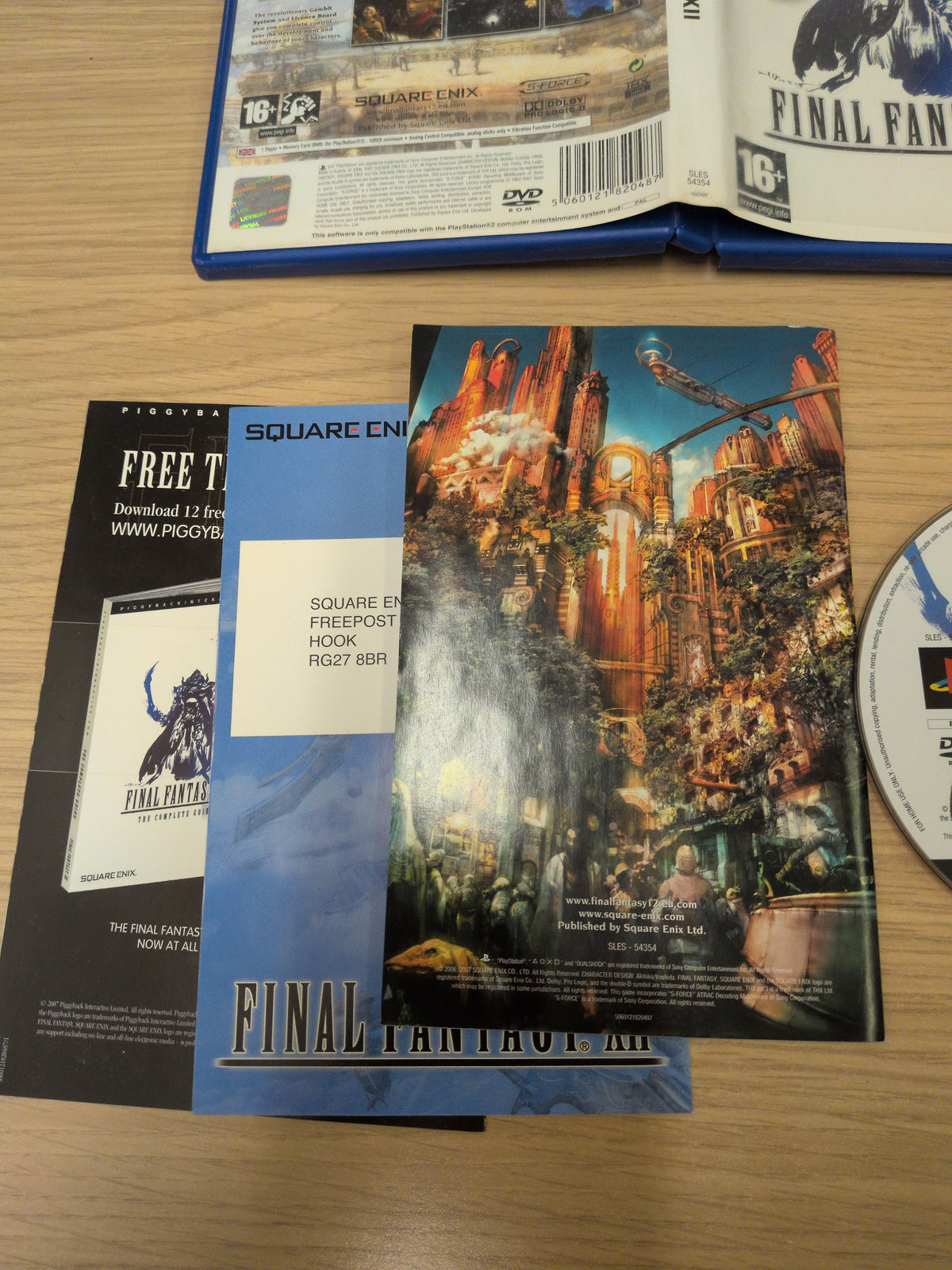 Final-Fantasy-XII Sony ps2 game