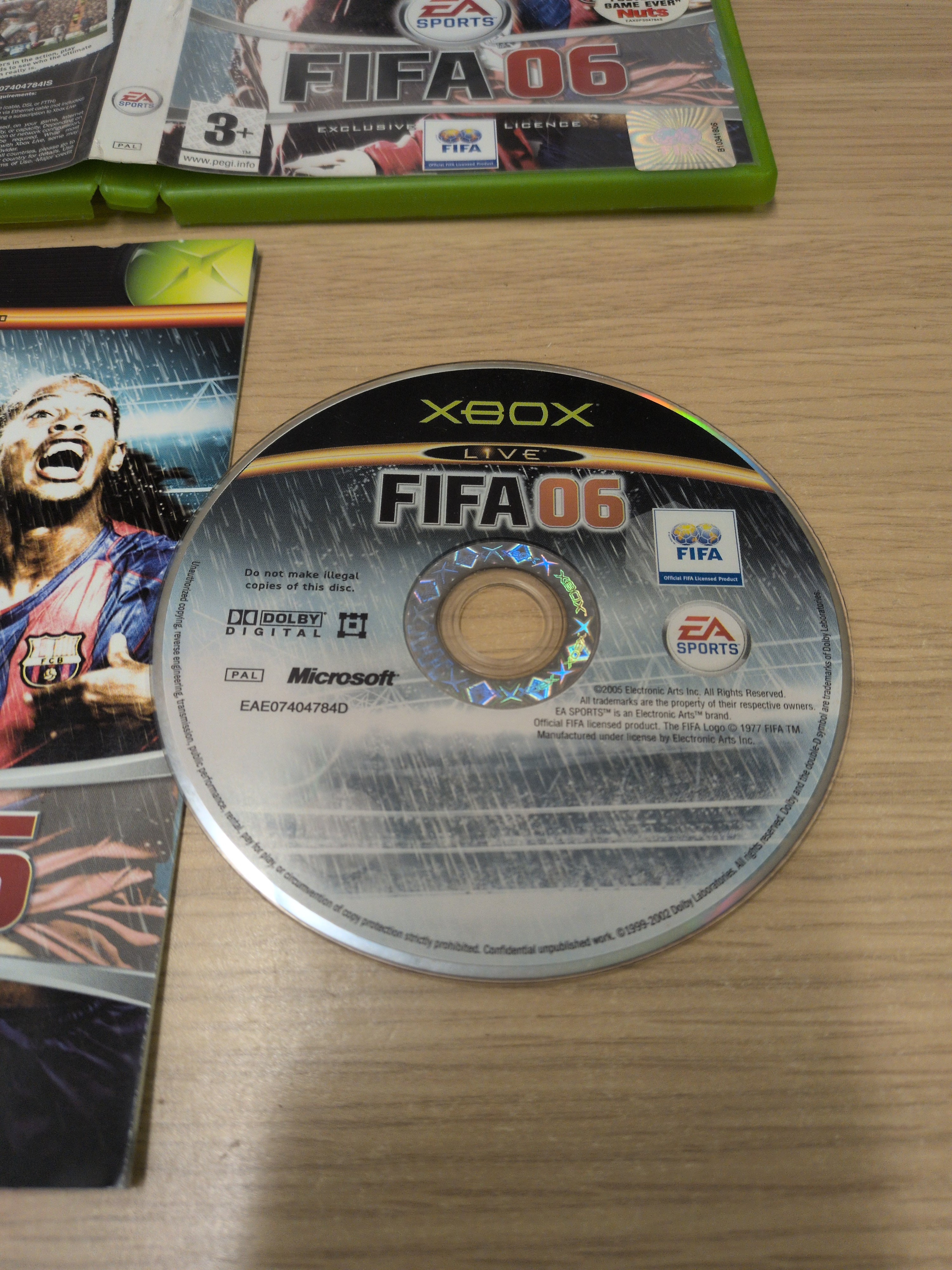 FIFA 06 original Xbox game
