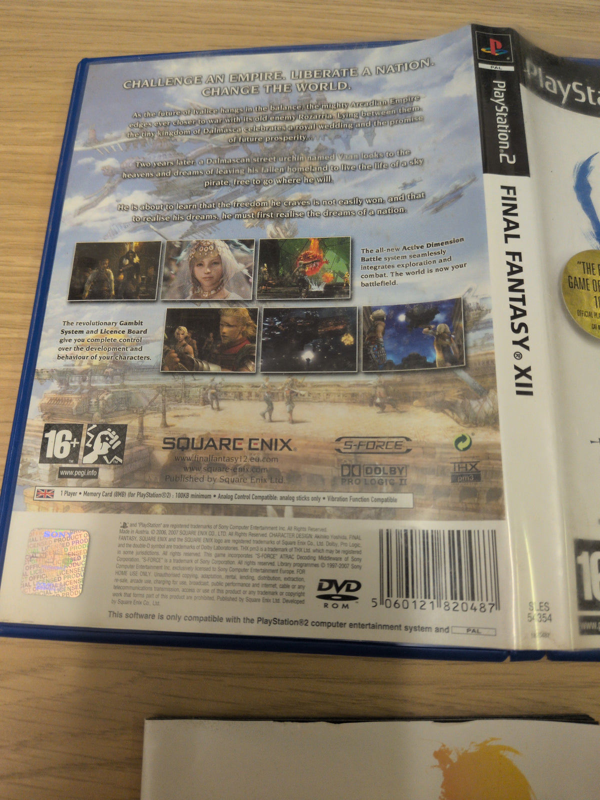 Final-Fantasy-XII Sony ps2 game