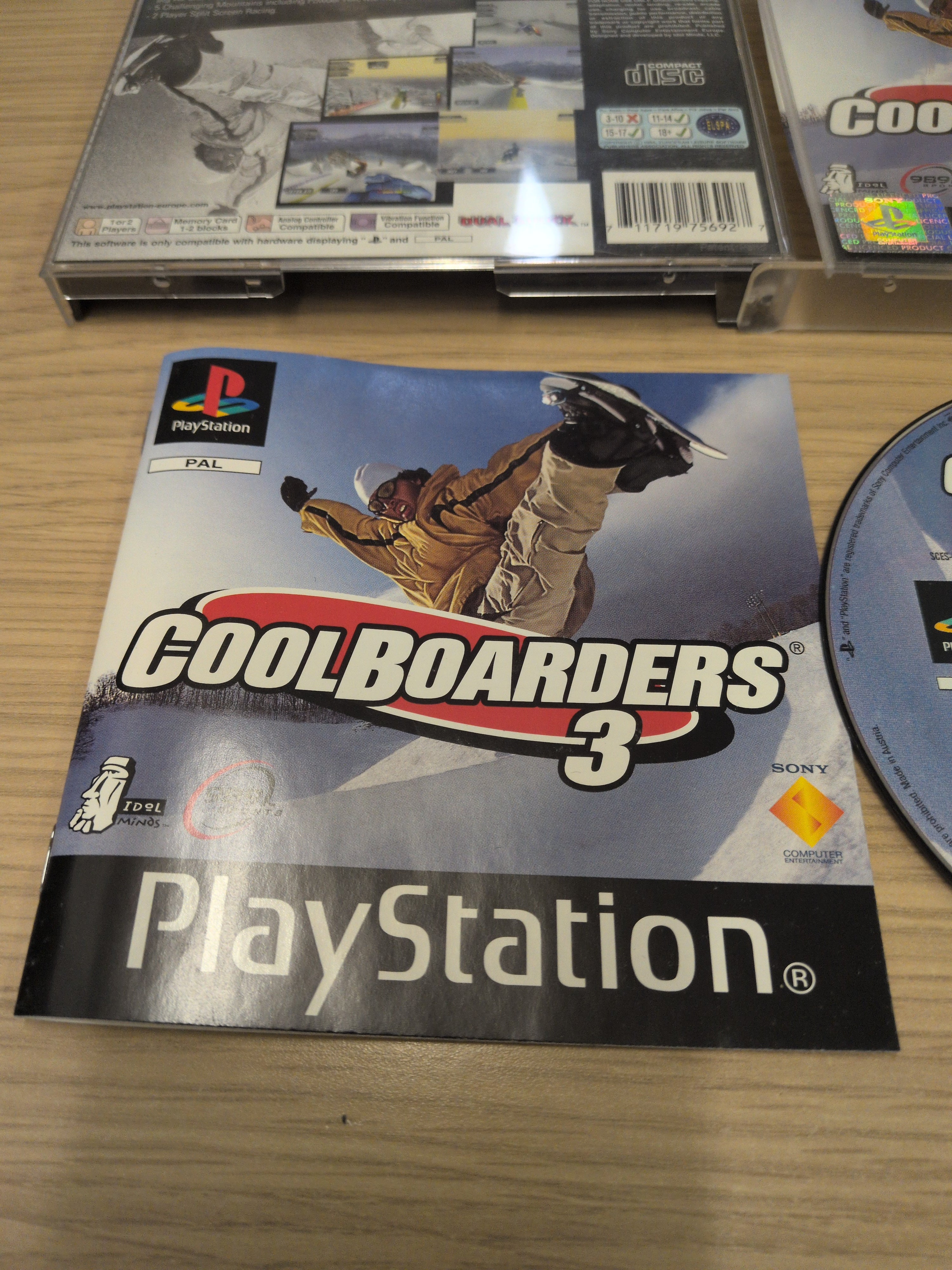 Cool Boarders 3 Sony PS1 game
