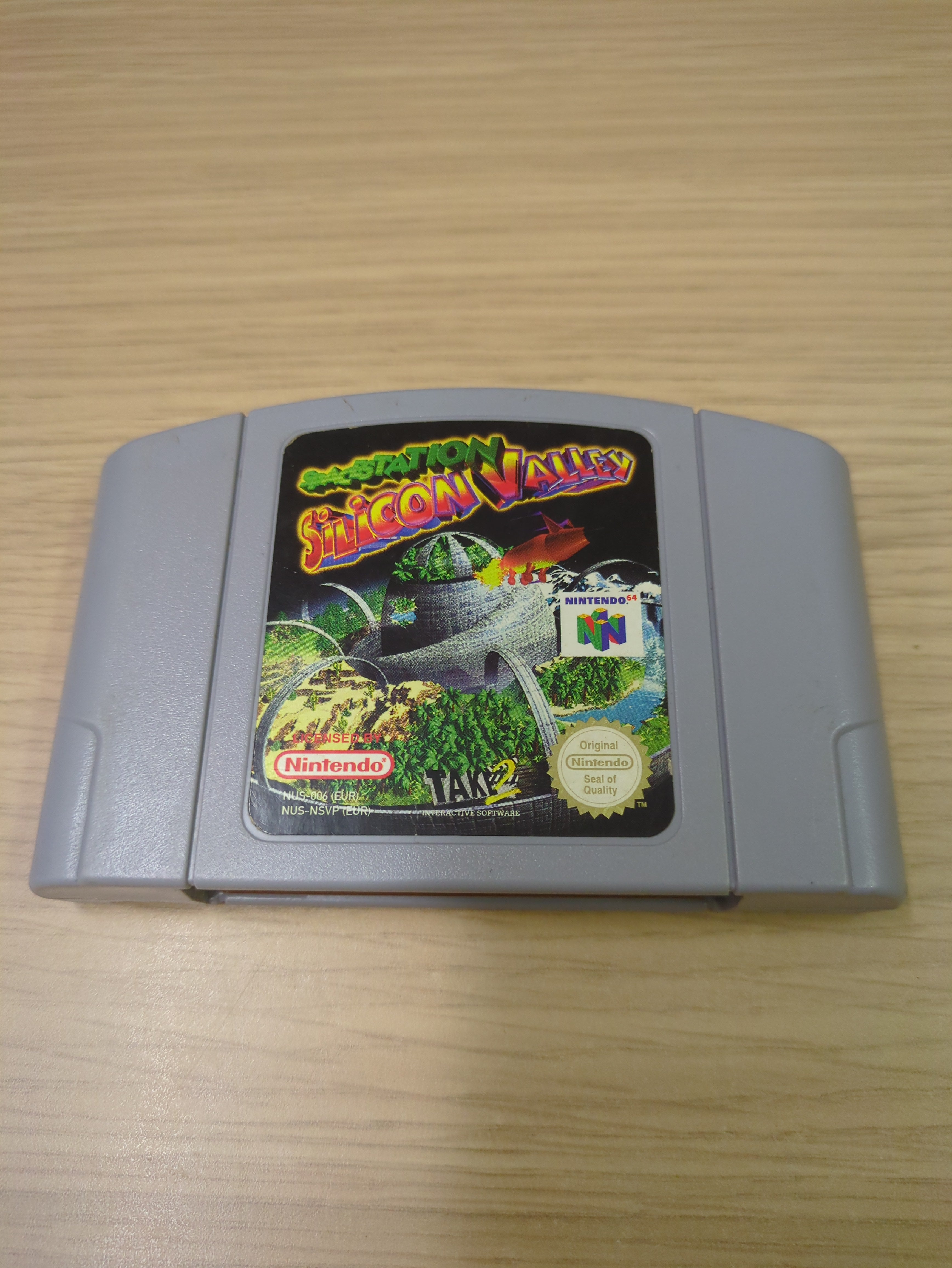 Space Station Silicon Valley Nintendo N64 game Cart Only