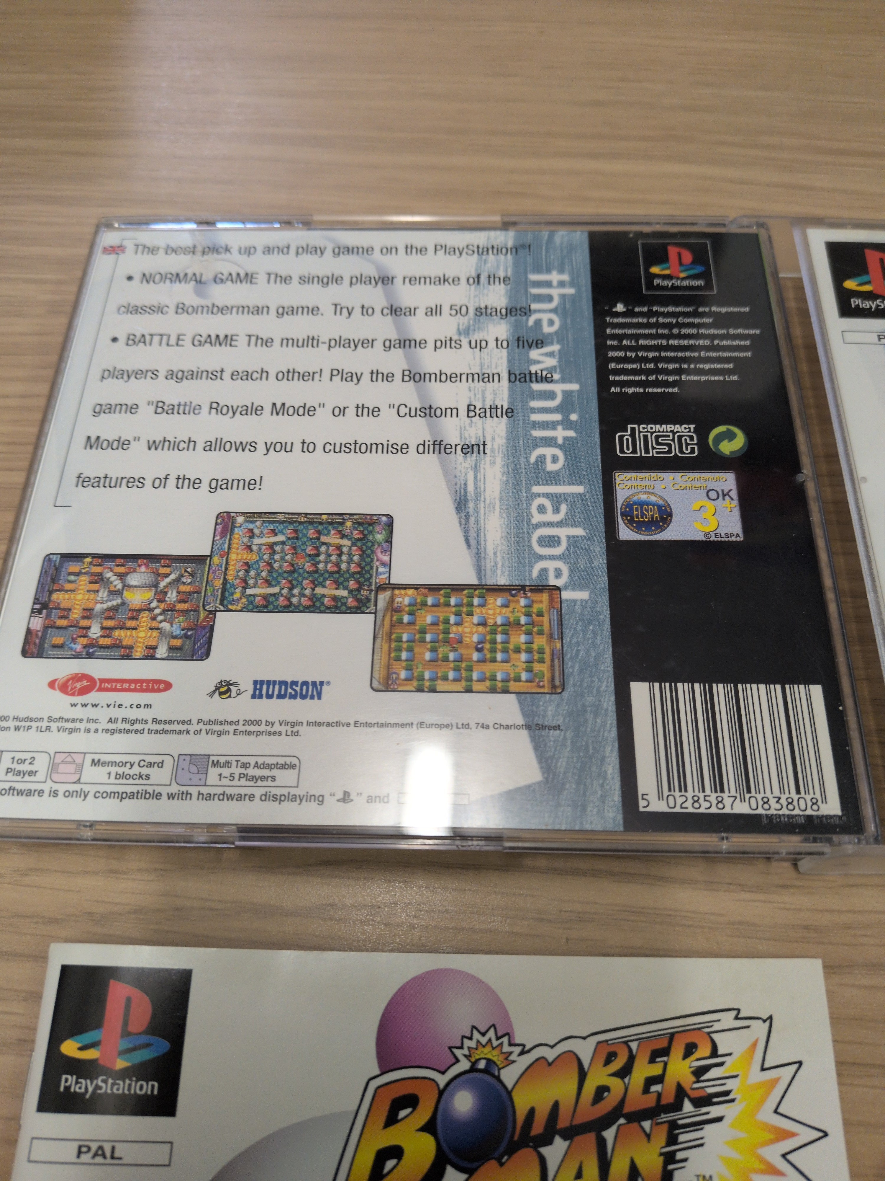 Bomberman Sony PS1 Value Series game