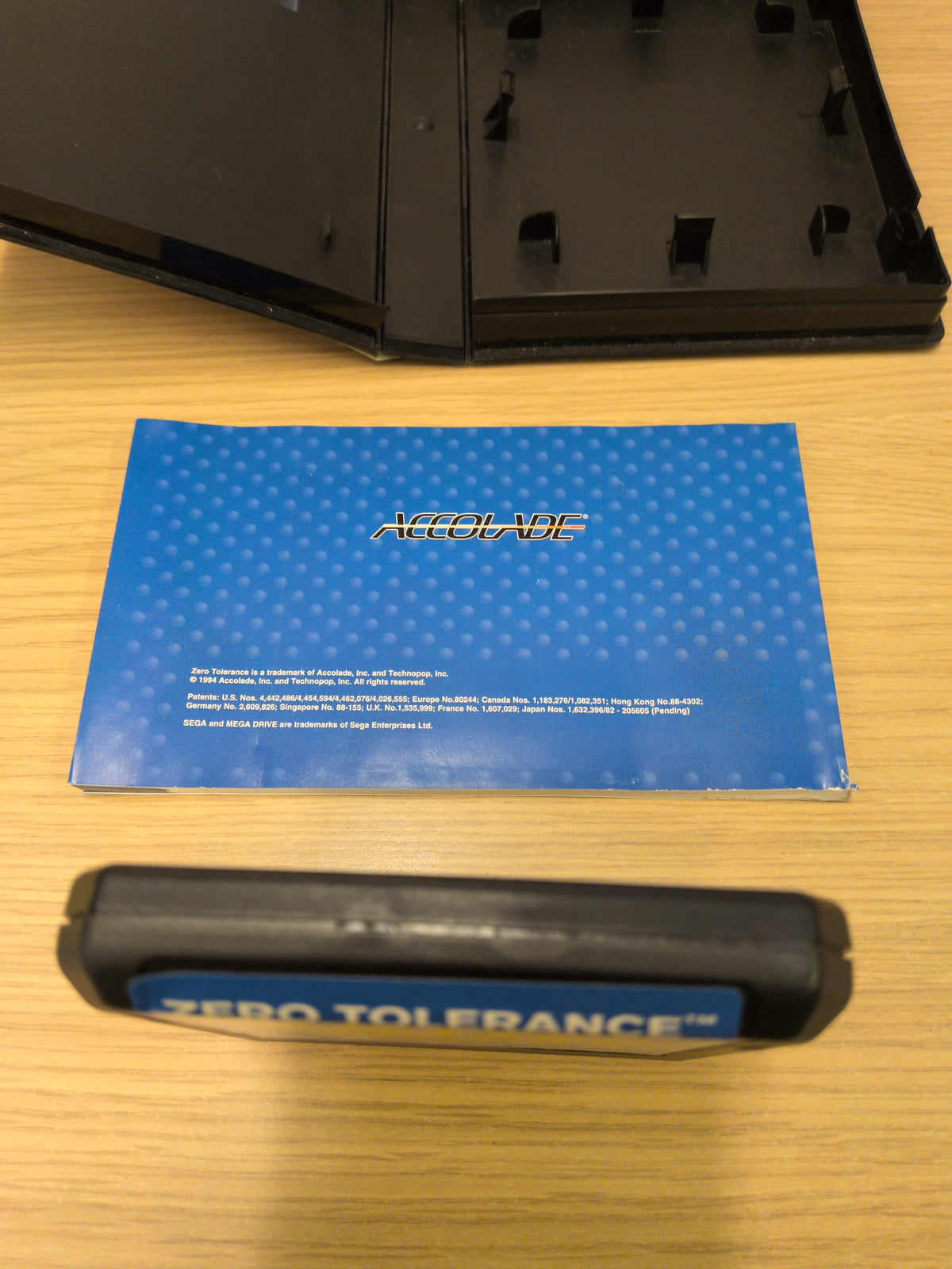 Zero Tolerance Sega Mega Drive game