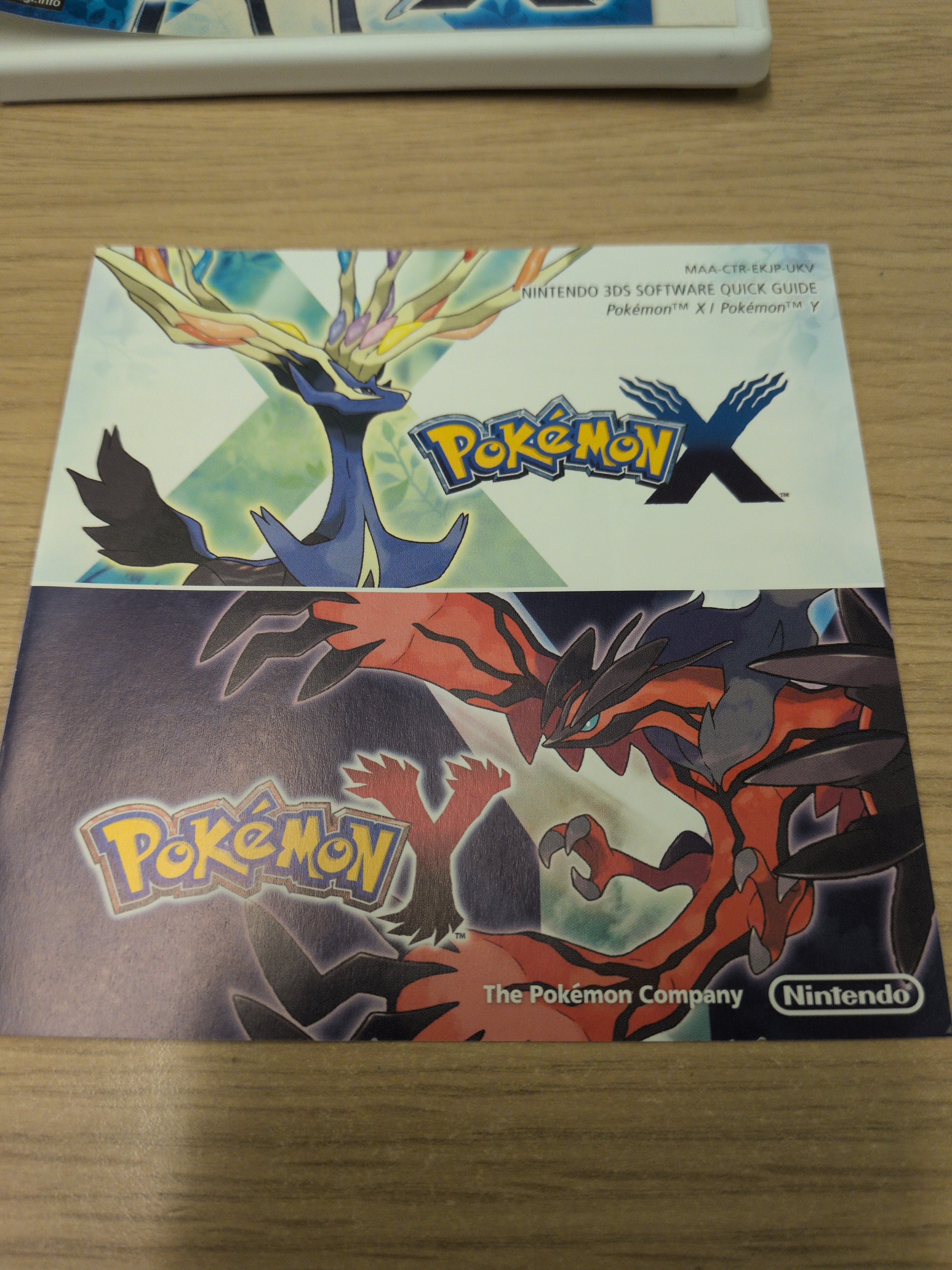 Pokemon X Nintendo 3DS game