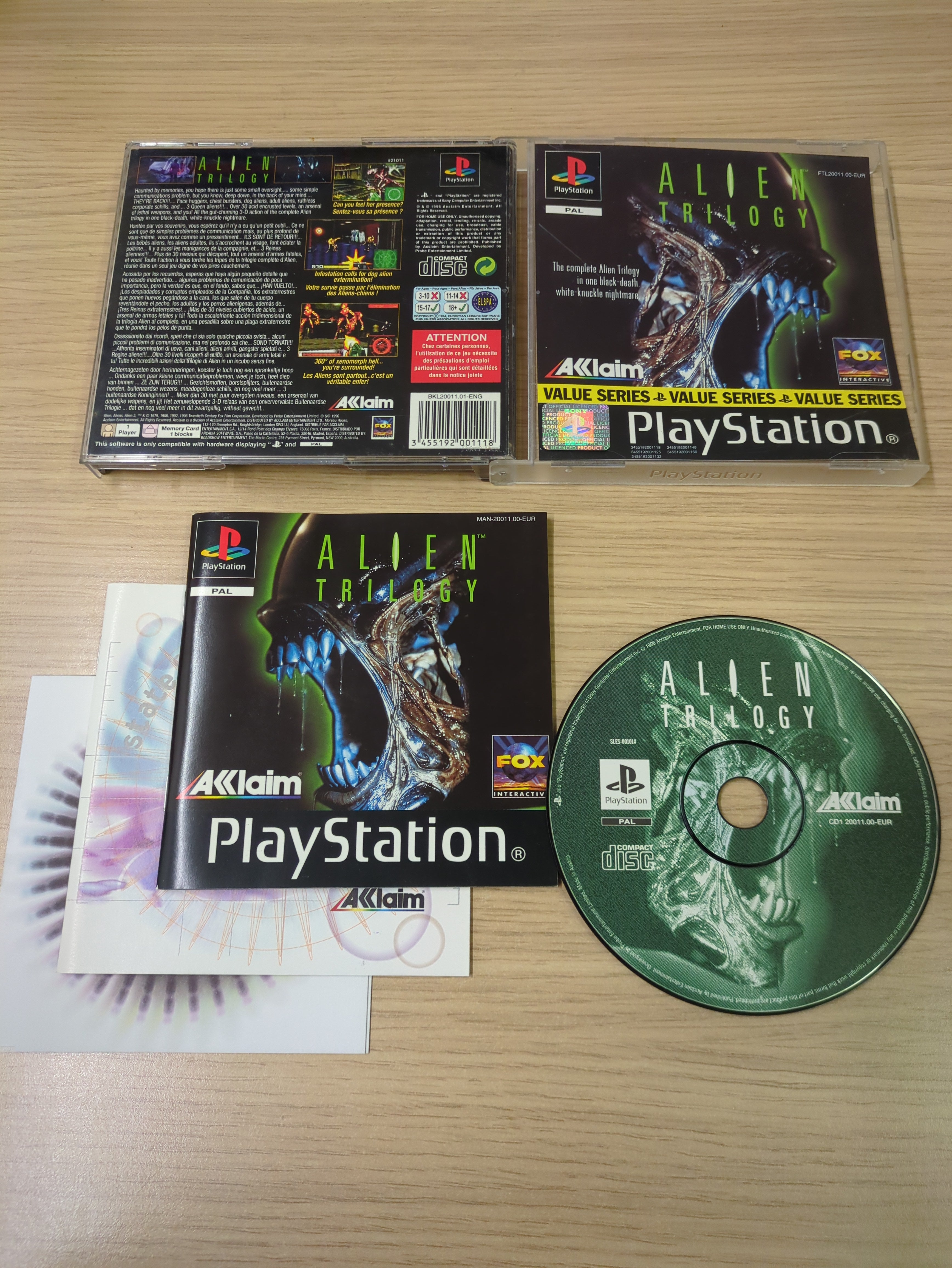 Alien Trilogy Sony PS1 game – retro game store uk - 8BitBeyond.com
