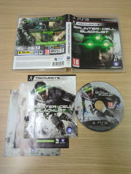 Tom Clancy's Splinter Cell Blacklist Upper Echelon Edition Sony PS3 game