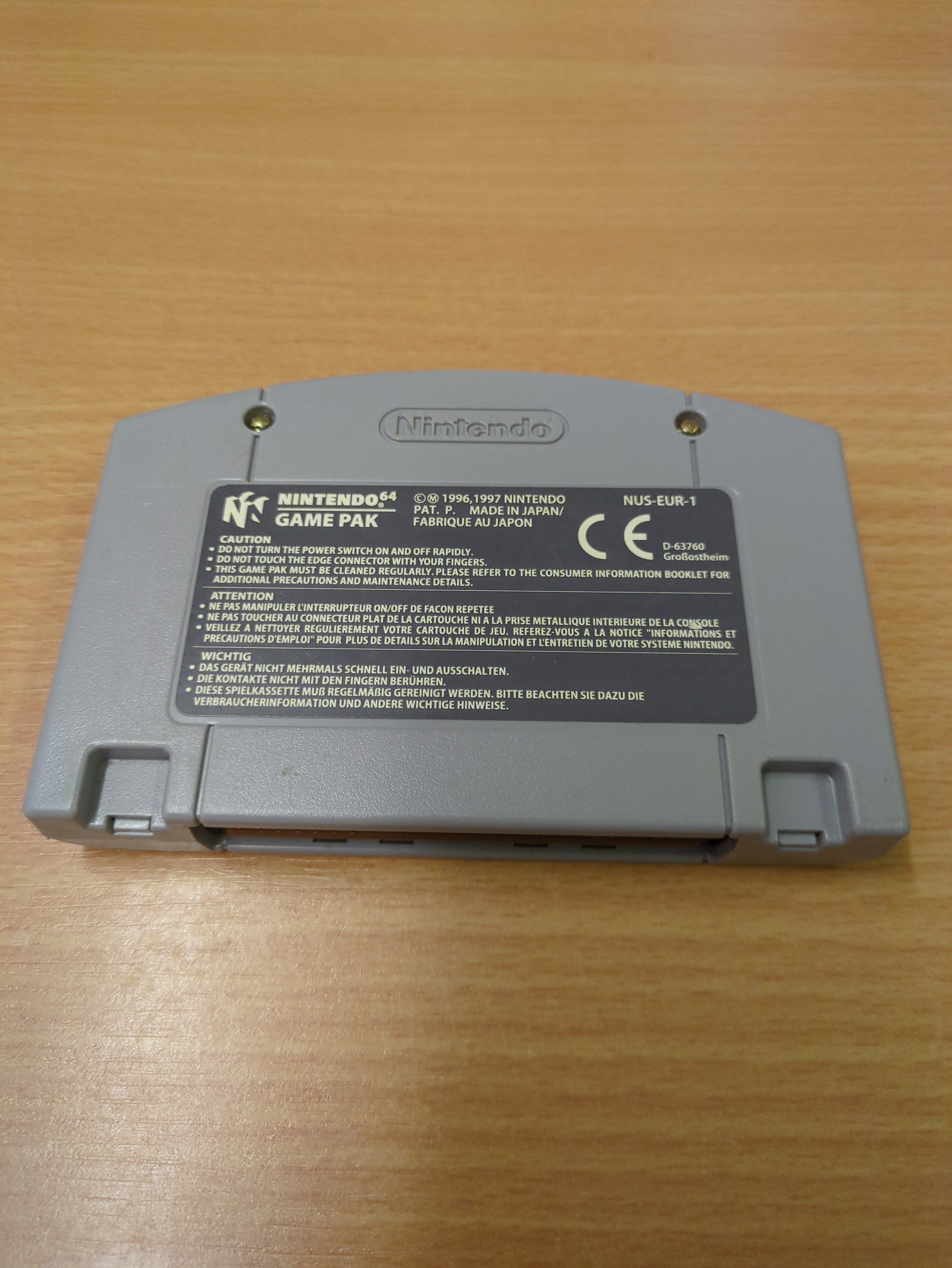 WWF WarZone Nintendo N64 game Cart Only