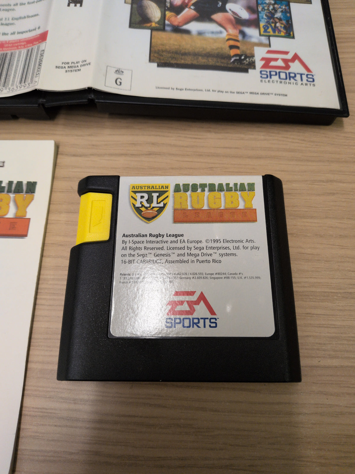 Australian Rugby League Sega Mega Drive game