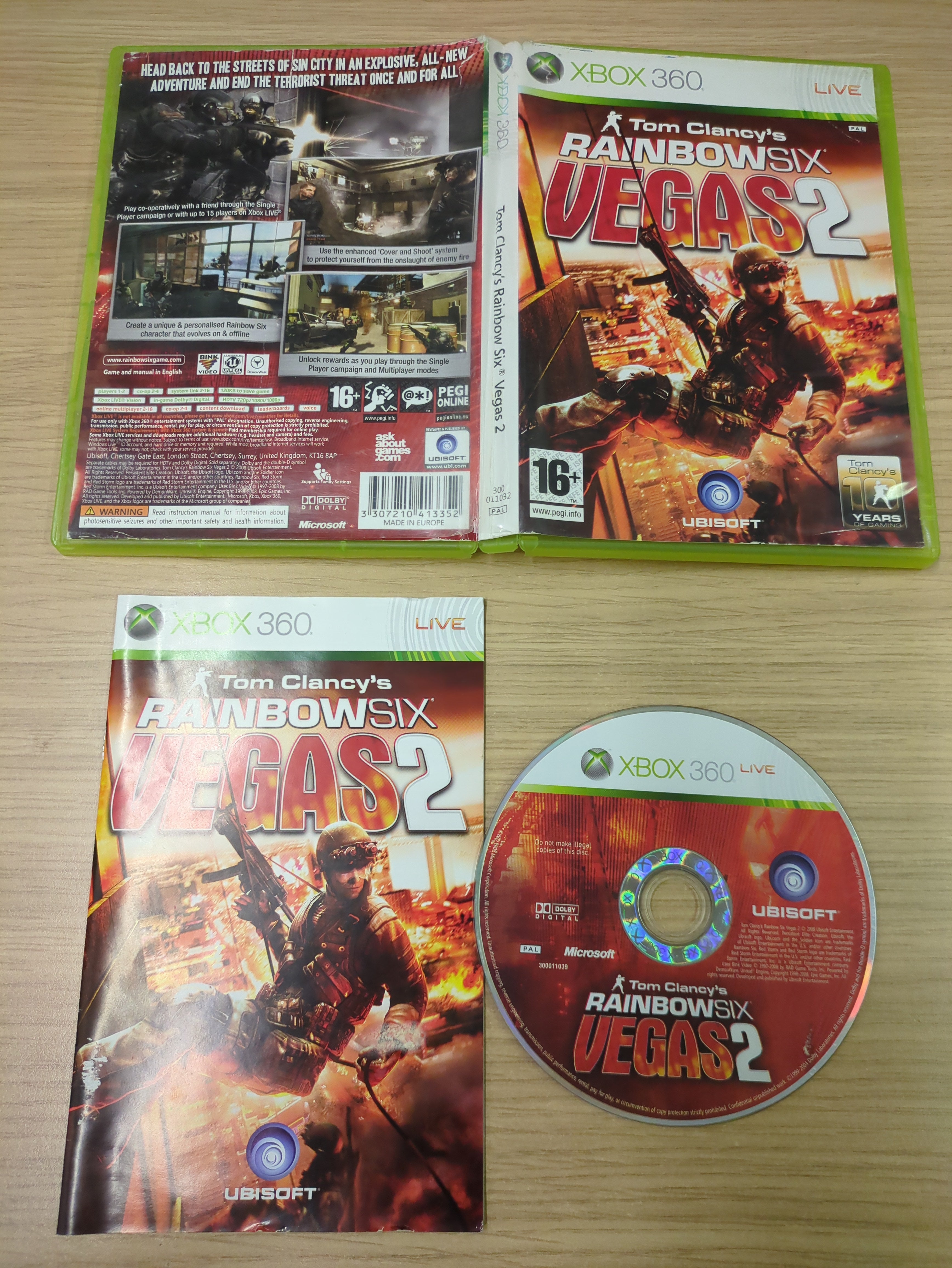 Tom Clancy's Rainbow Six Vegas 2 Xbox 360 game