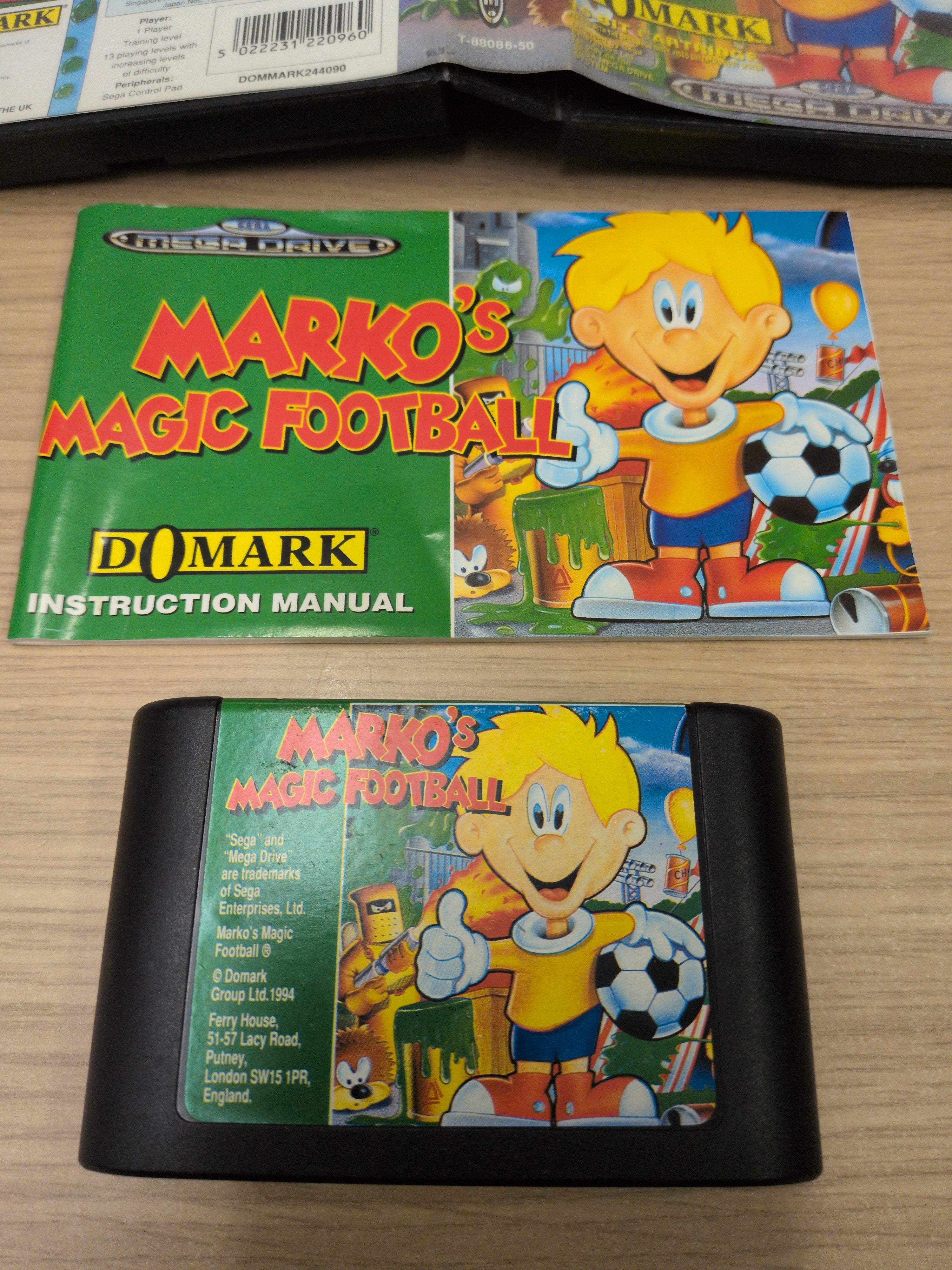 Marko's Magic Football Sega Mega Drive game