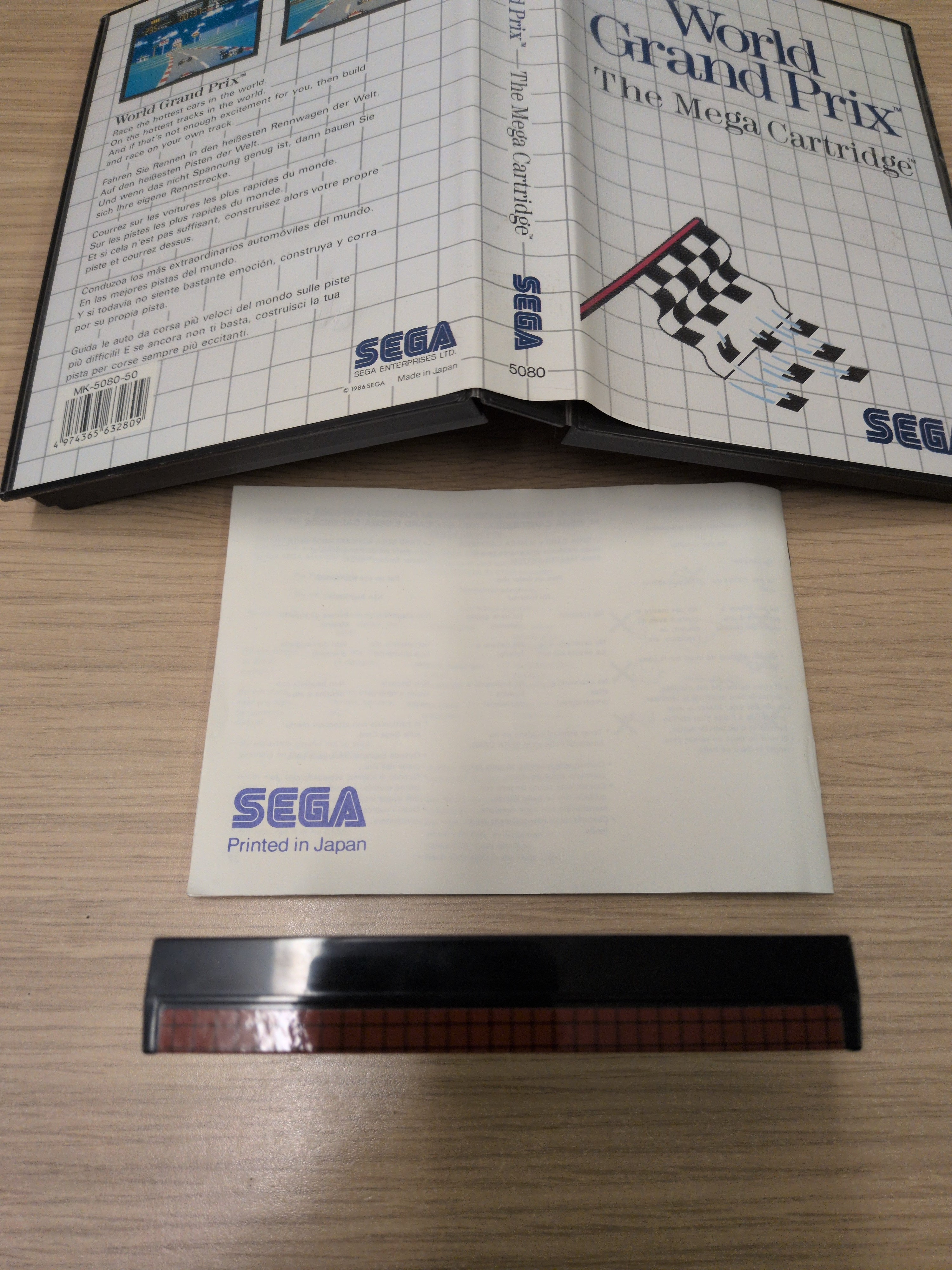 World Grand Prix Sega Master System game