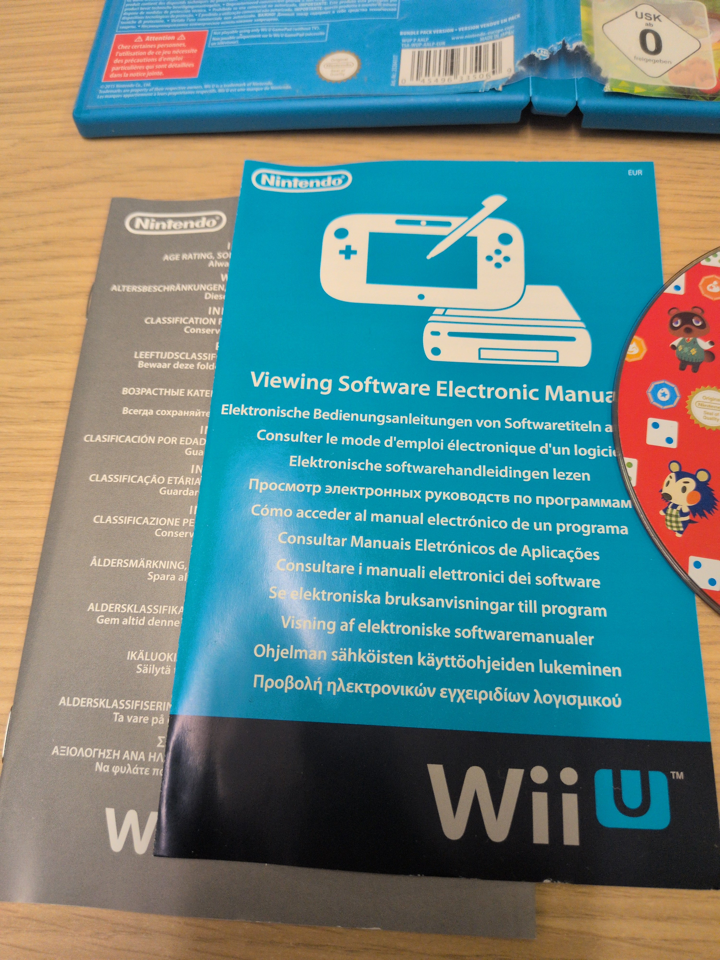 Animal Crossing: Amiibo Festival wii u game